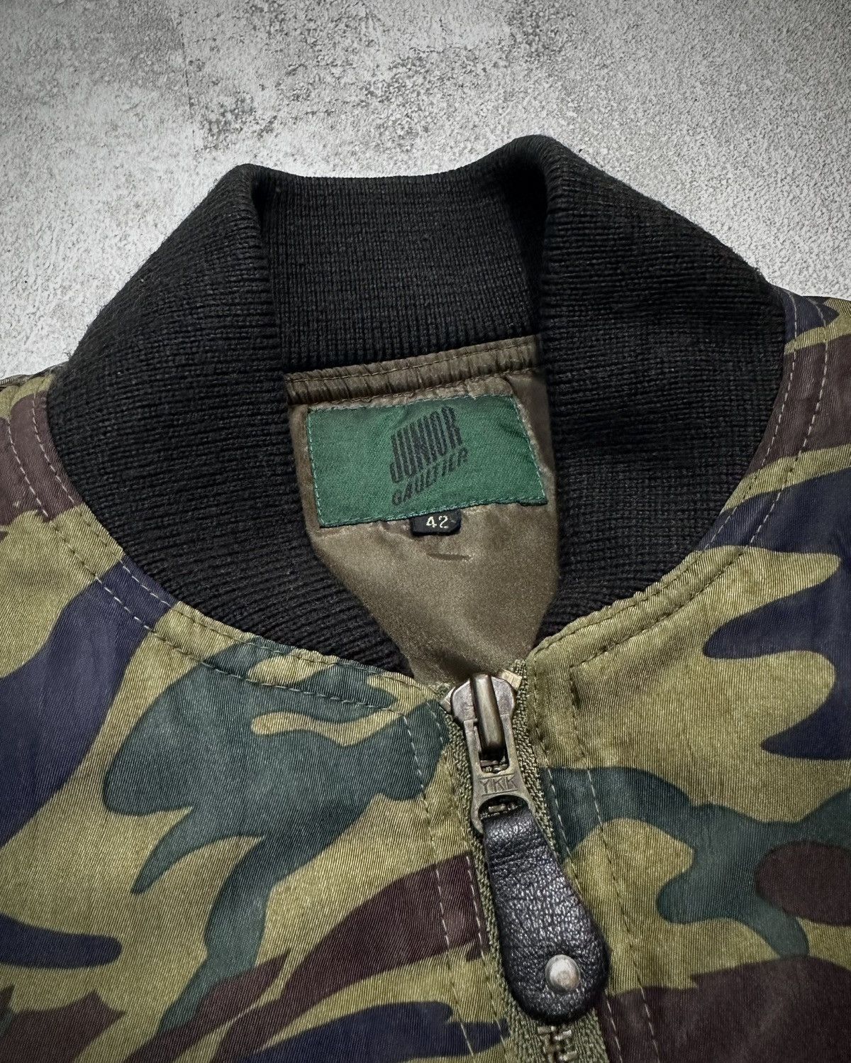 Jean Paul Gaultier Jean Paul Gaultier Heart Camo Bomber Jacket Size US XS / EU 42 / 0 - 7 Thumbnail