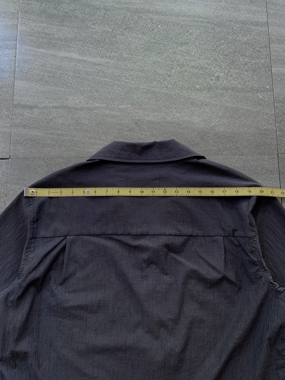 Our Legacy FREE TAX! Pleated Textured Open Collar Shirt Size US M / EU 48-50 / 2 - 11 Thumbnail