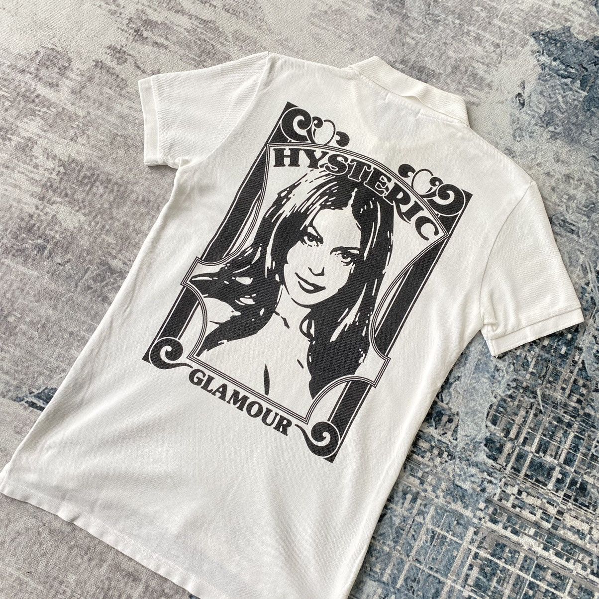 Hysteric Glamour × If Six Was Nine × Le Grande Bleu (L.G.B.) Hysteric Glamour Sexy Bitch Polo Tee Size US XS / EU 42 / 0 - 3 Thumbnail