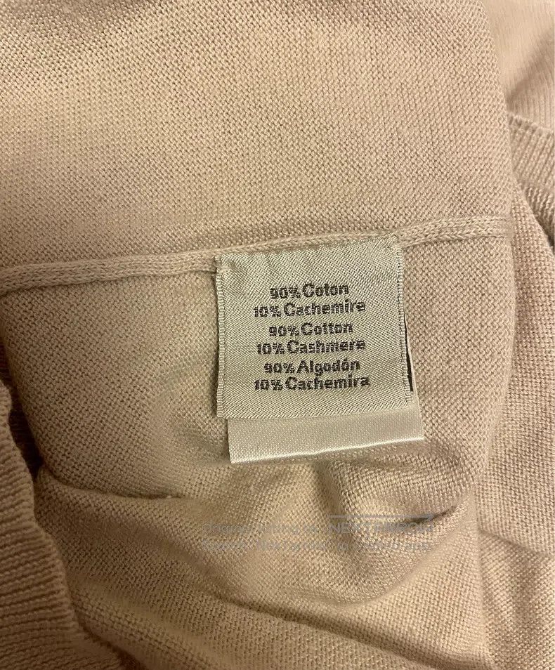 Hermes Hermes Half-zip short-sleeve knitwear Size US L / EU 52-54 / 3 - 8 Thumbnail