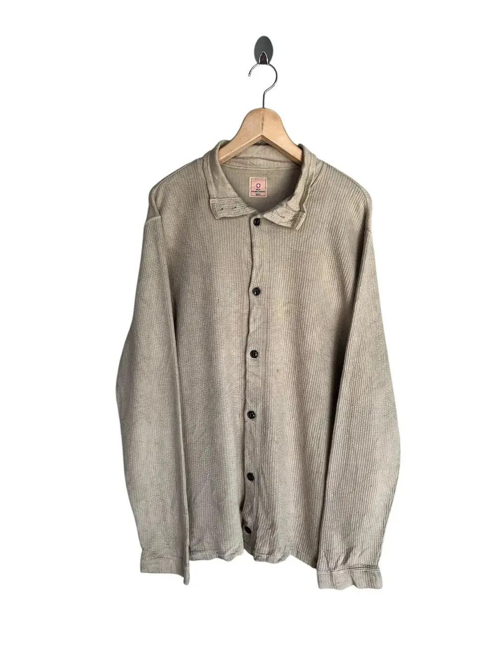Japanese Brand Japanese Brand Nyte Corduroy Shirt Button Up Size US M / EU 48-50 / 2 - 1 Thumbnail