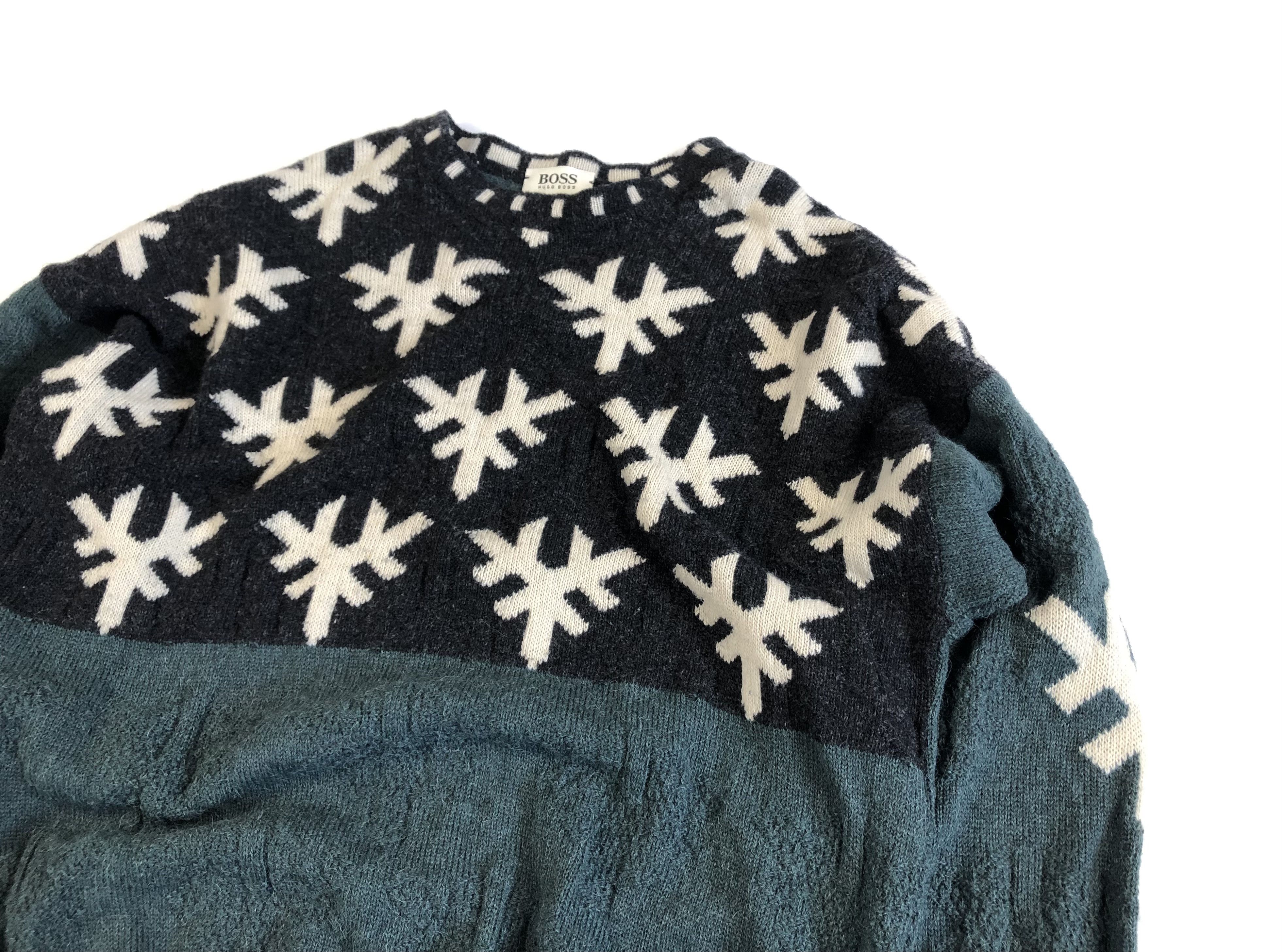Hugo Boss Hugo Boss Alpaca Wool Blended Vintage Sweater Size US XXL / EU 58 / 5 - 2 Thumbnail
