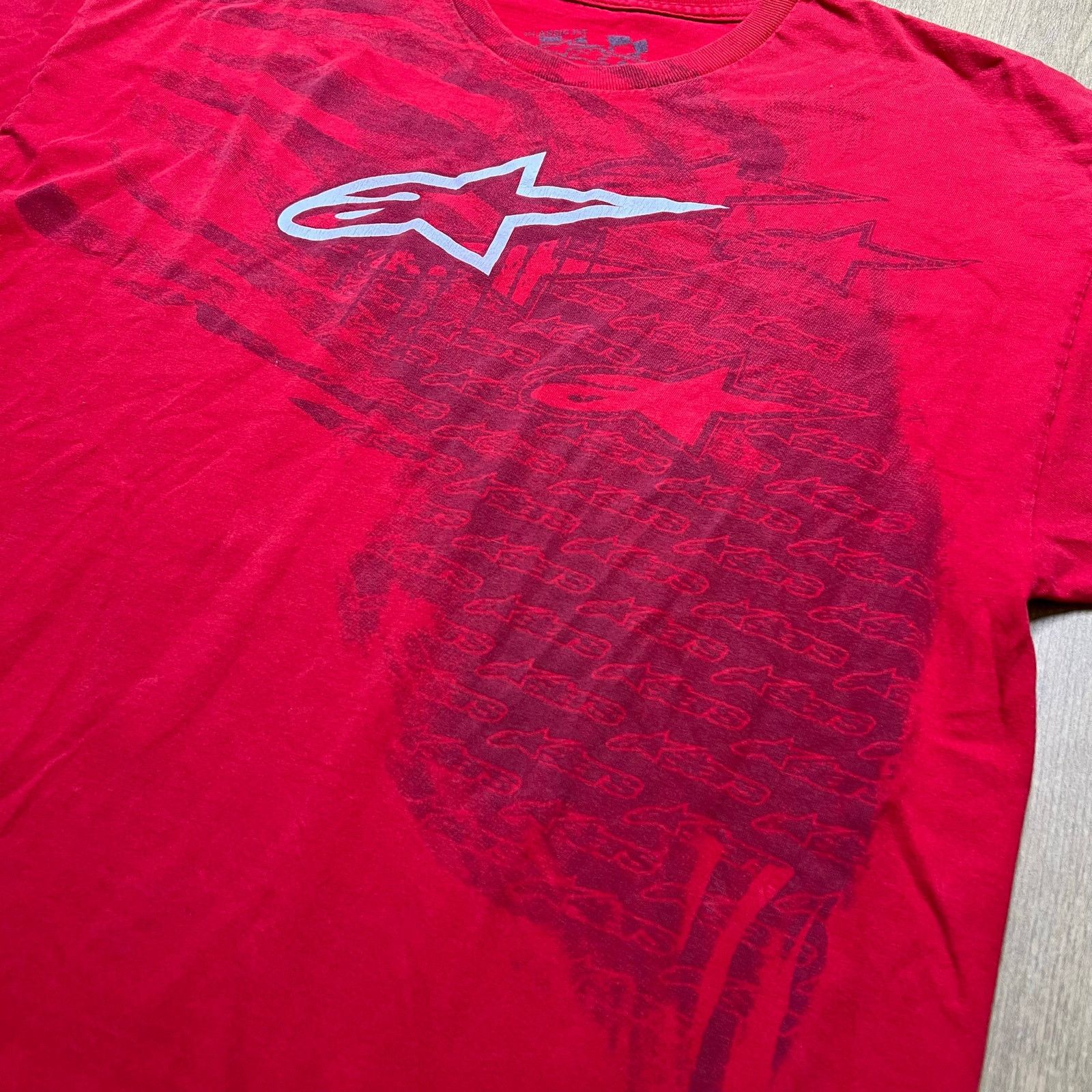 Vintage Y2K Alpinestars Ageless T-Shirt in red Men Sz XL logo grunge Size US XL / EU 56 / 4 - 3 Thumbnail