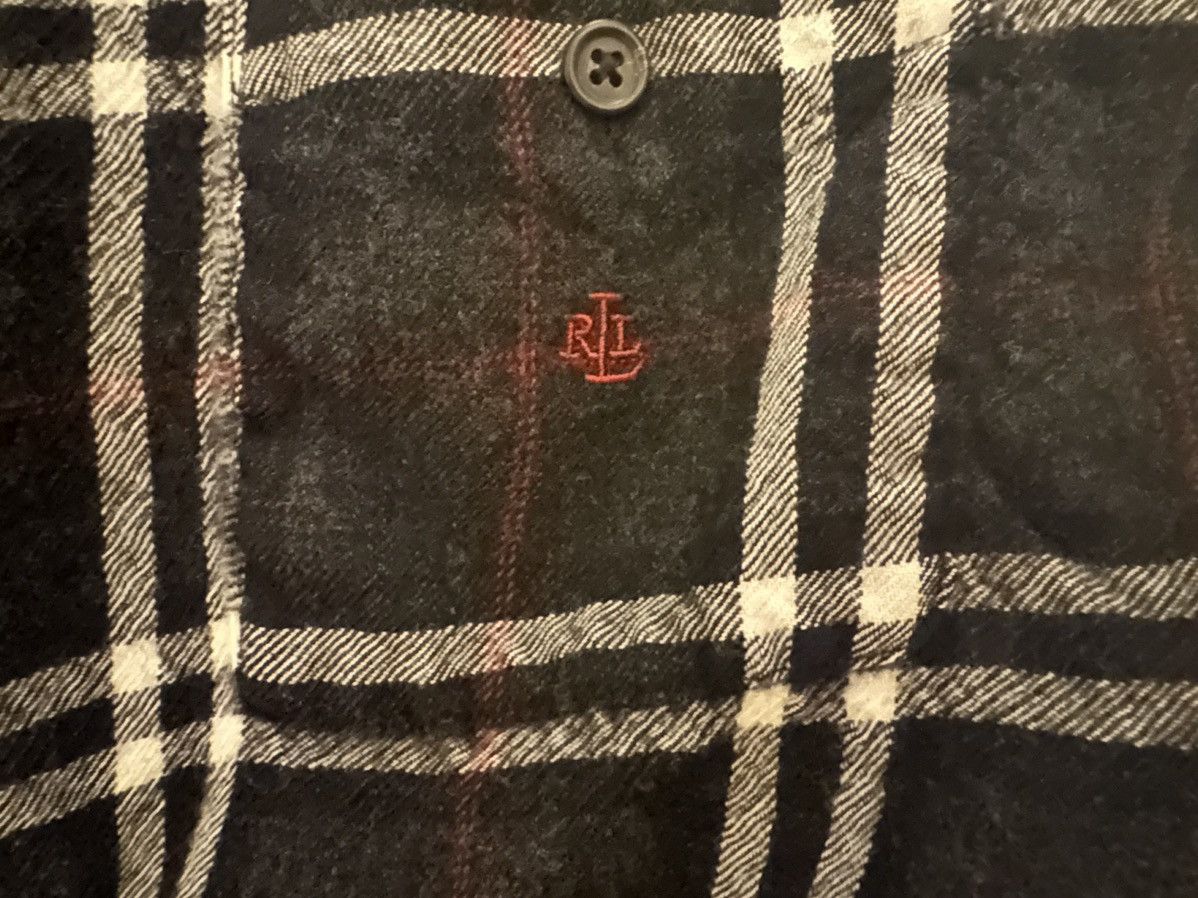 Polo Ralph Lauren × Vintage Ralph Lauren Zip Up Flannel Size US XS / EU 42 / 0 - 3 Thumbnail