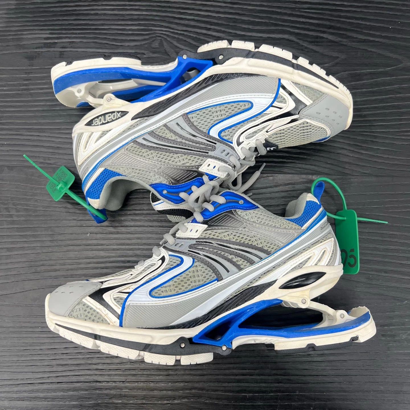 Balenciaga Balenciaga X-Pander Sneakers Blue Grey 39 EU (Worn Twice) Size US 6 / EU 39 - 2 Thumbnail