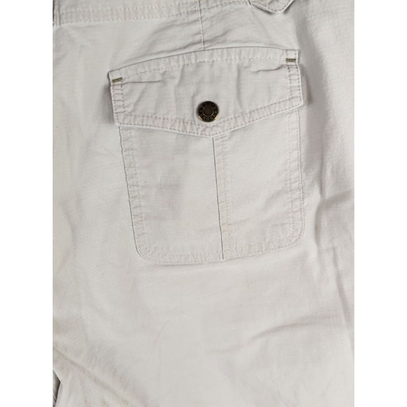 Eddie Bauer Eddie Bauer Mercer Fit Shorts womens Size 16 Beige Cotton Stretch 7" Inseam Size 38" / US 16 / IT 52 - 5 Thumbnail