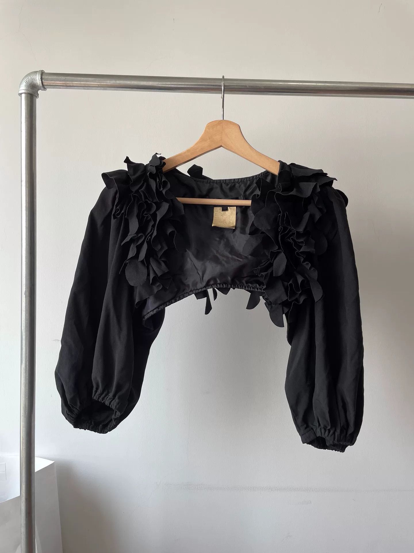 Rei Kawakubo Comme des Garçons Floral Short Jacket Size S / US 4 / IT 40 - 1 Thumbnail
