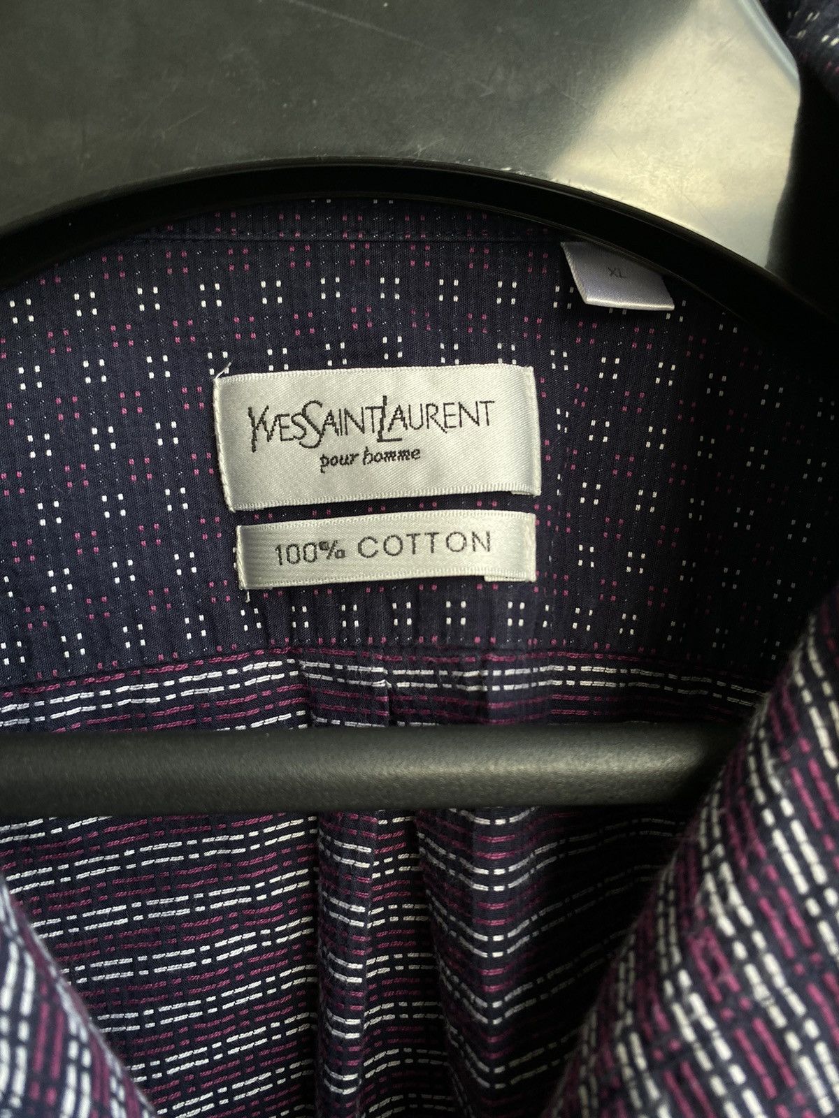 Yves Saint Laurent Summer YSL Shirt Cotton YSL Button up YSL Overshirt Size US XL / EU 56 / 4 - 6 Thumbnail