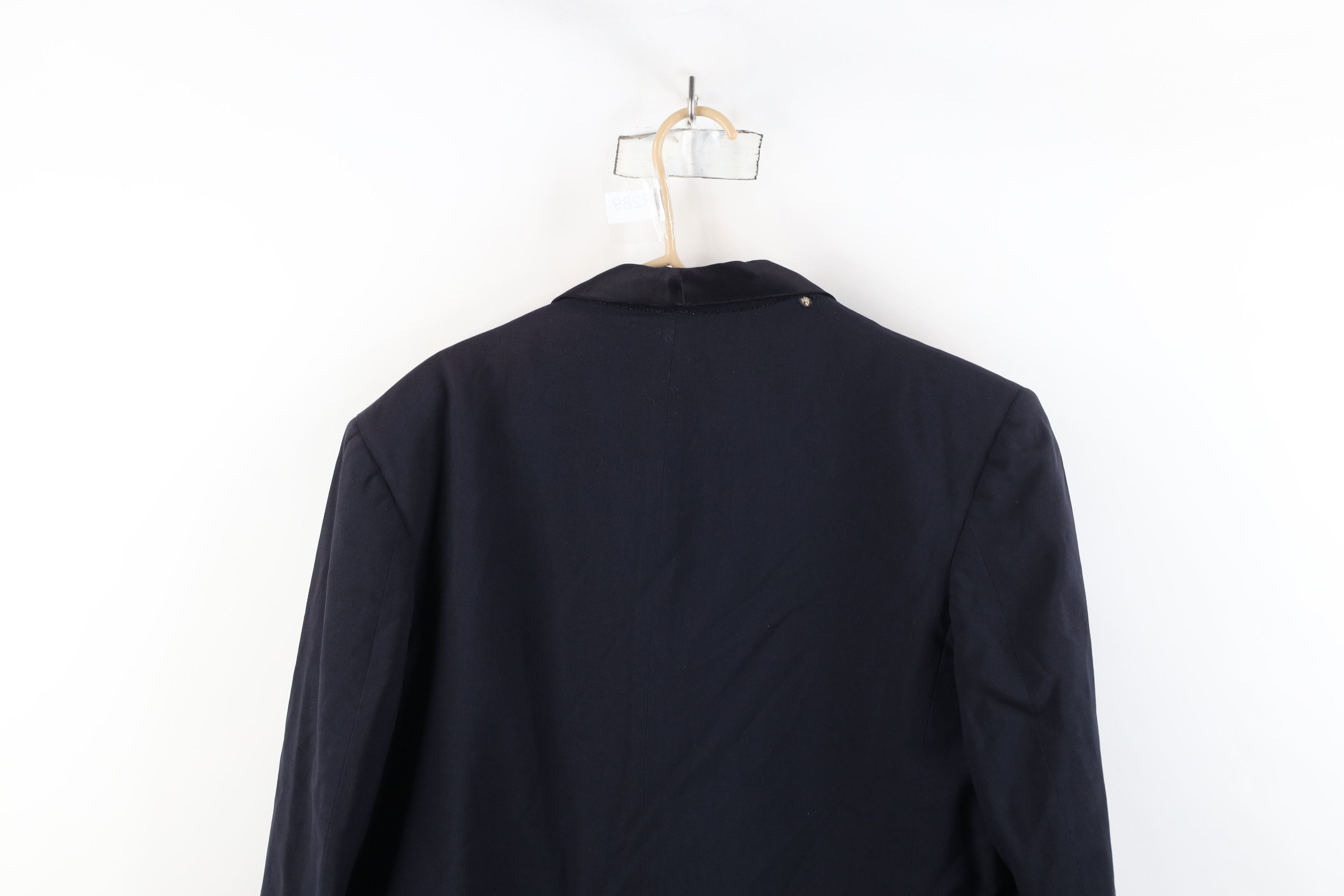Vintage Vintage 50s Rockabilly Prom Smoking Tuxedo Jacket Navy USA Size US XXL / EU 58 / 5 - 13 Thumbnail