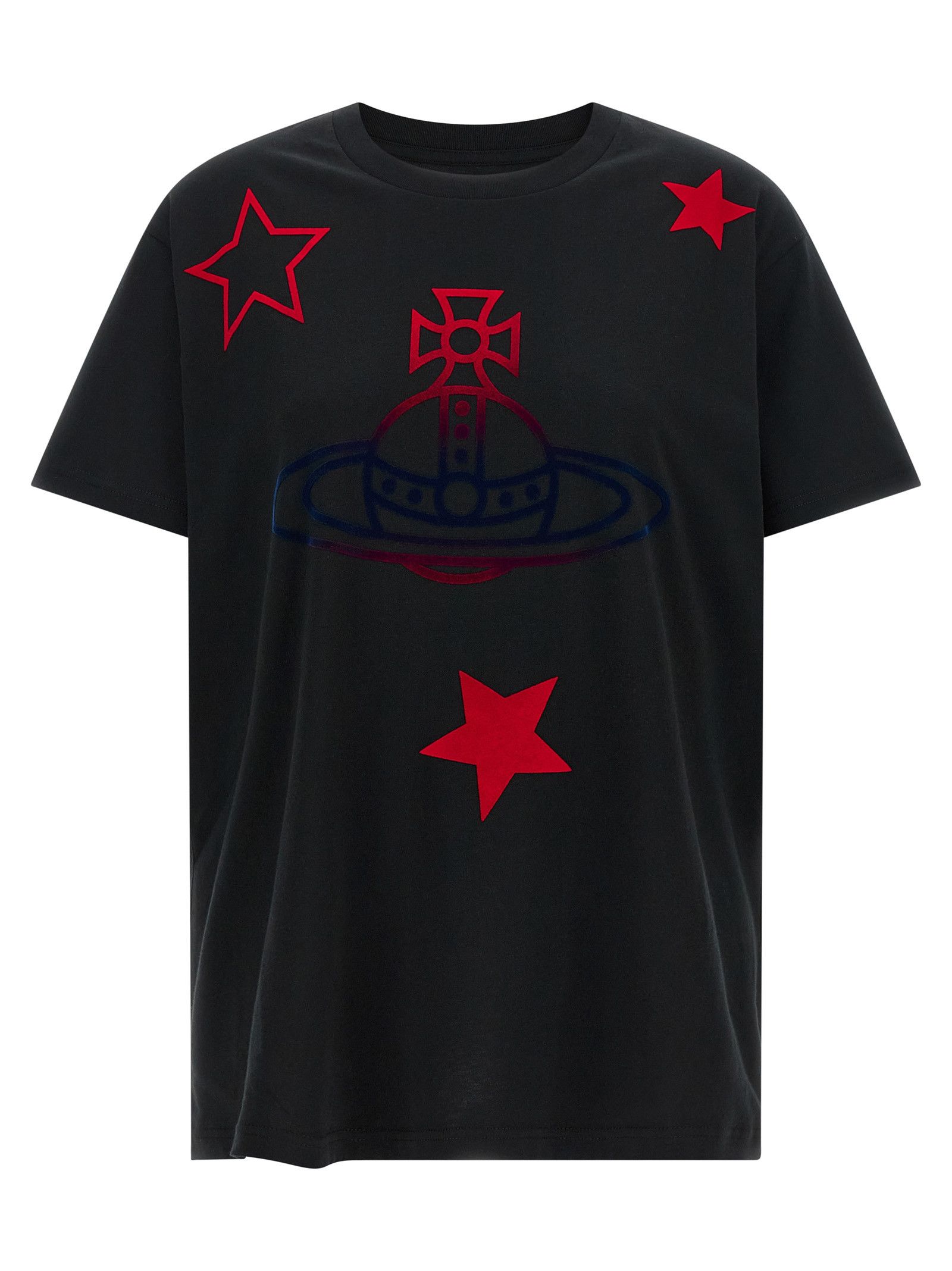 Vivienne Westwood 'Orb and Stars Classic' T-shirt Size XS / US 0-2 / IT 36-38 - 1 Thumbnail