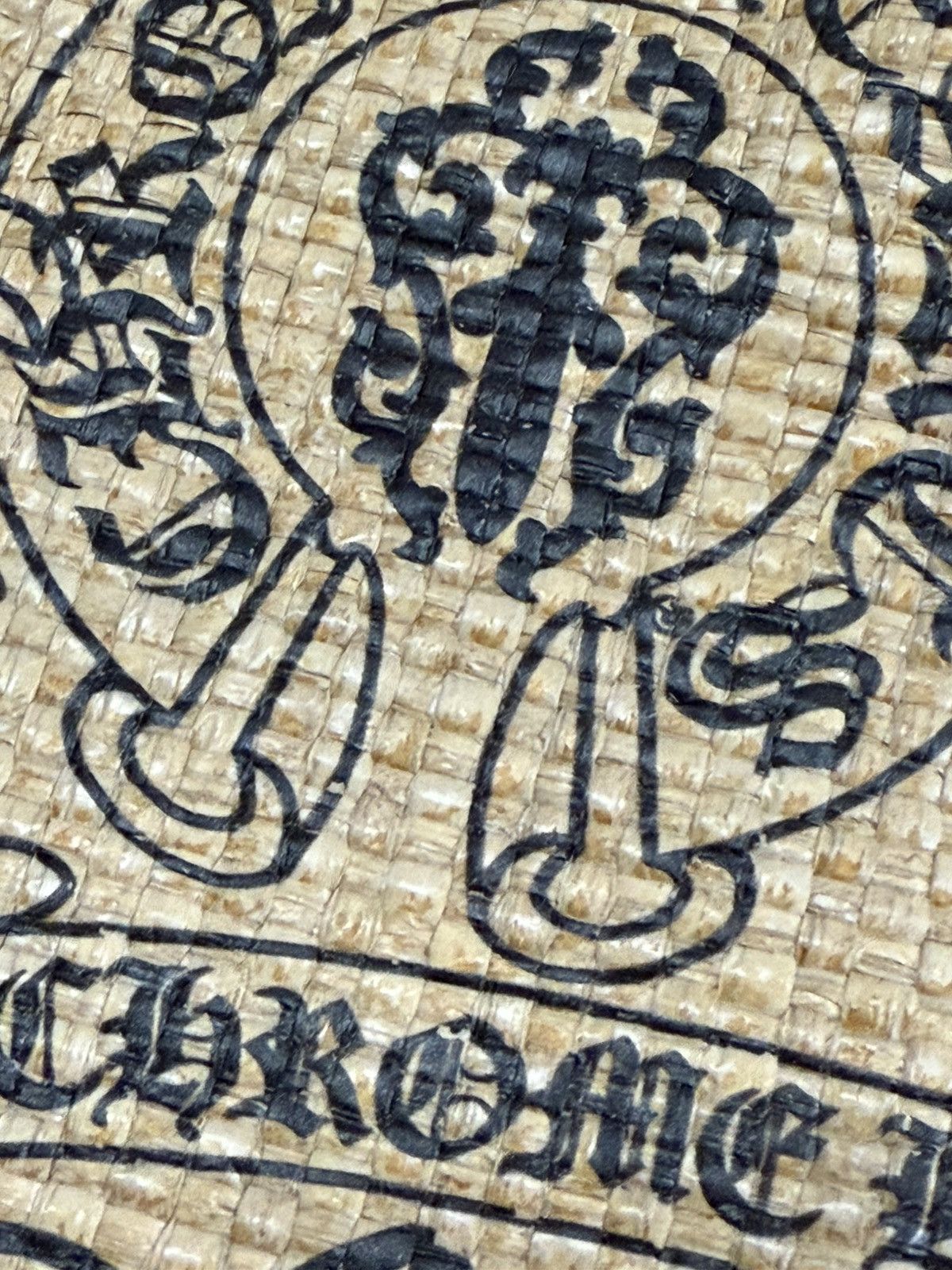 Chrome Hearts St. Barths Exclusive Straw Beach Bag Size ONE SIZE - 3 Thumbnail
