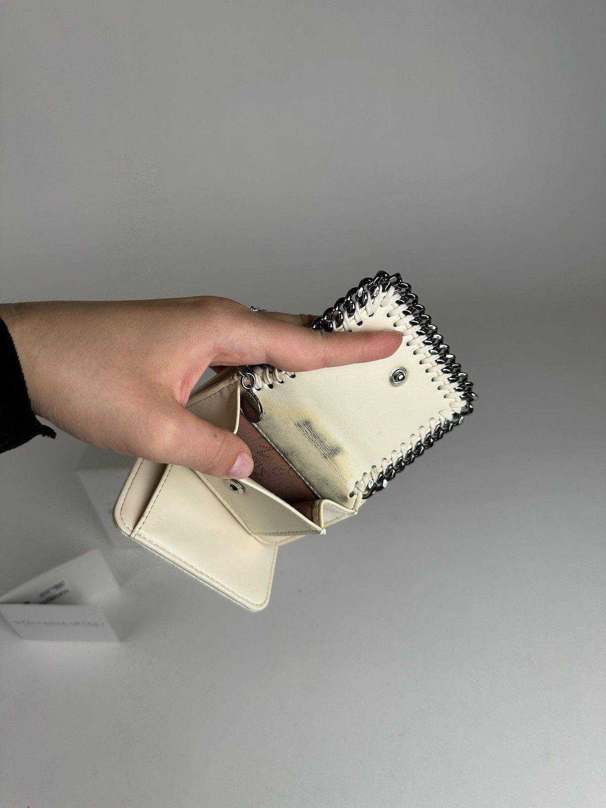 Stella McCartney Vintage Stella McCartney Vegan Leather Wallet Gray Size ONE SIZE - 8 Thumbnail