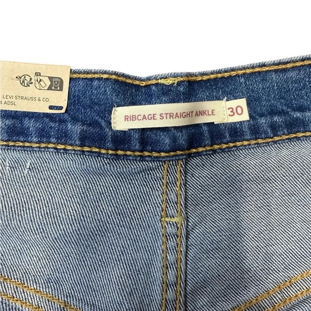 Levi's Levi's RIBCAGE STRAIGHT ANKLE WOMEN'S JEANS Size 30" / US 8 / IT 44 - 4 Thumbnail