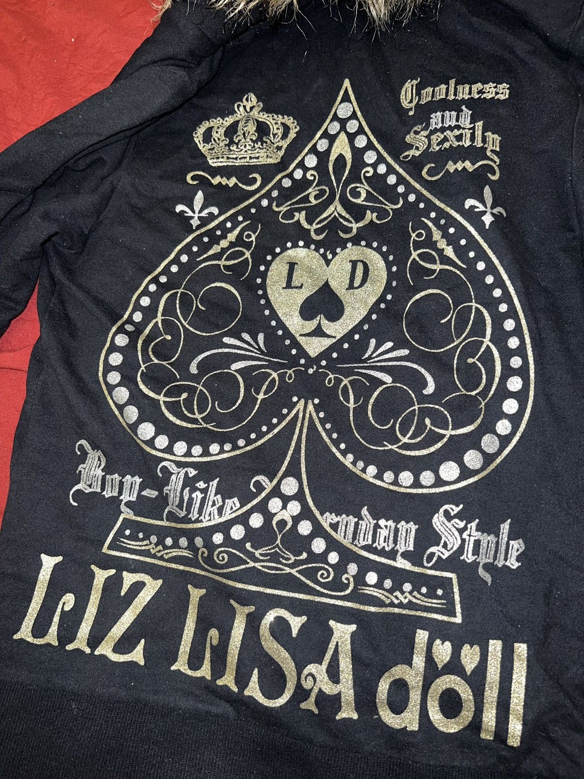 Japanese Brand 💗Liz Lisa doll fur hoodie zip up 🎀 Size XS / US 0-2 / IT 36-38 - 12 Thumbnail