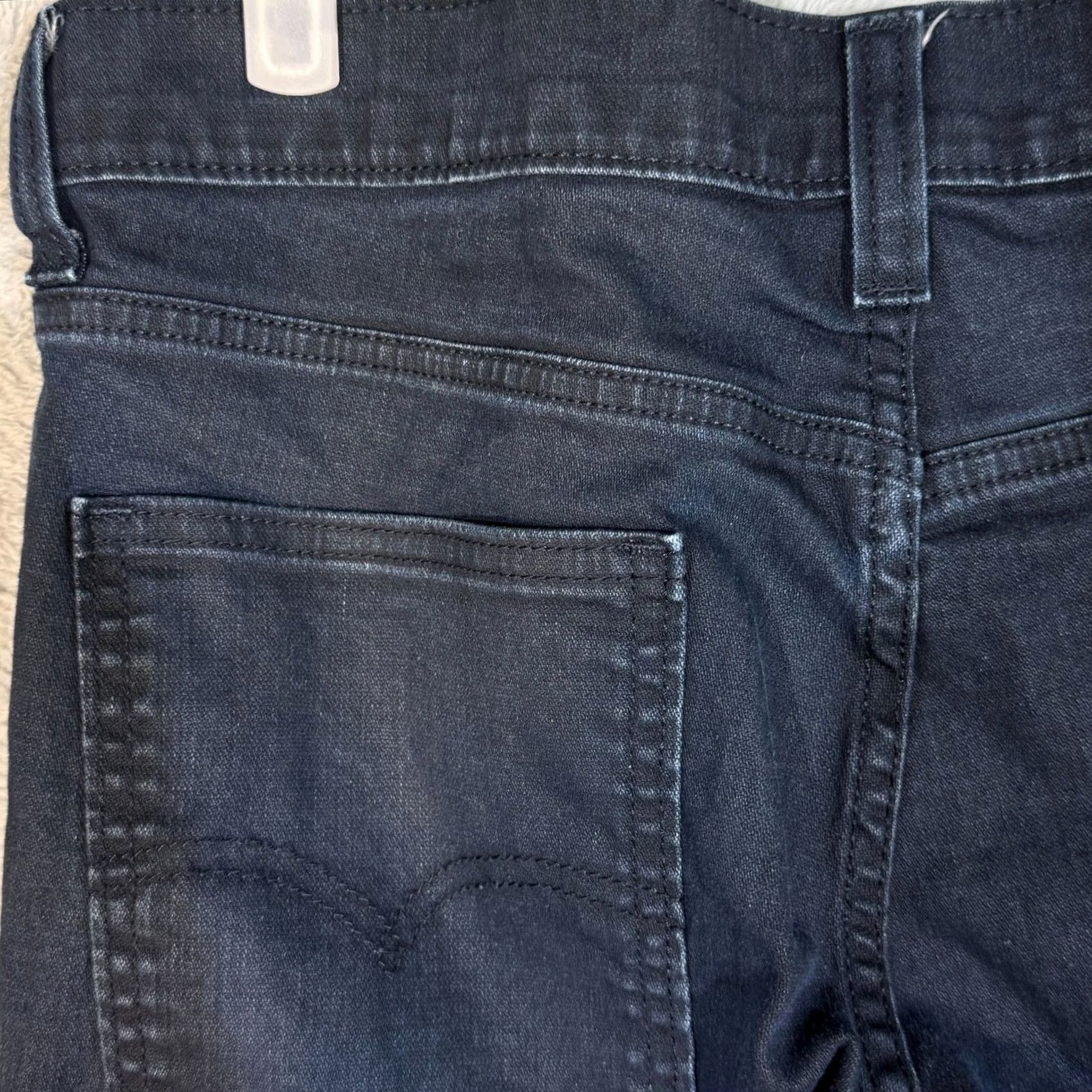 Levi's Levi’s 511 Jeans Men’s 33x30 Slim Straight Blue Denim Medium Wash Easy Care Stretch Size US 33 - 6 Thumbnail