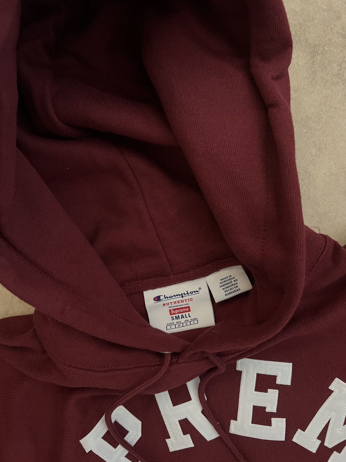 Supreme Supreme Champion Hooded Sweatshirt Size US S / EU 44-46 / 1 - 4 Thumbnail