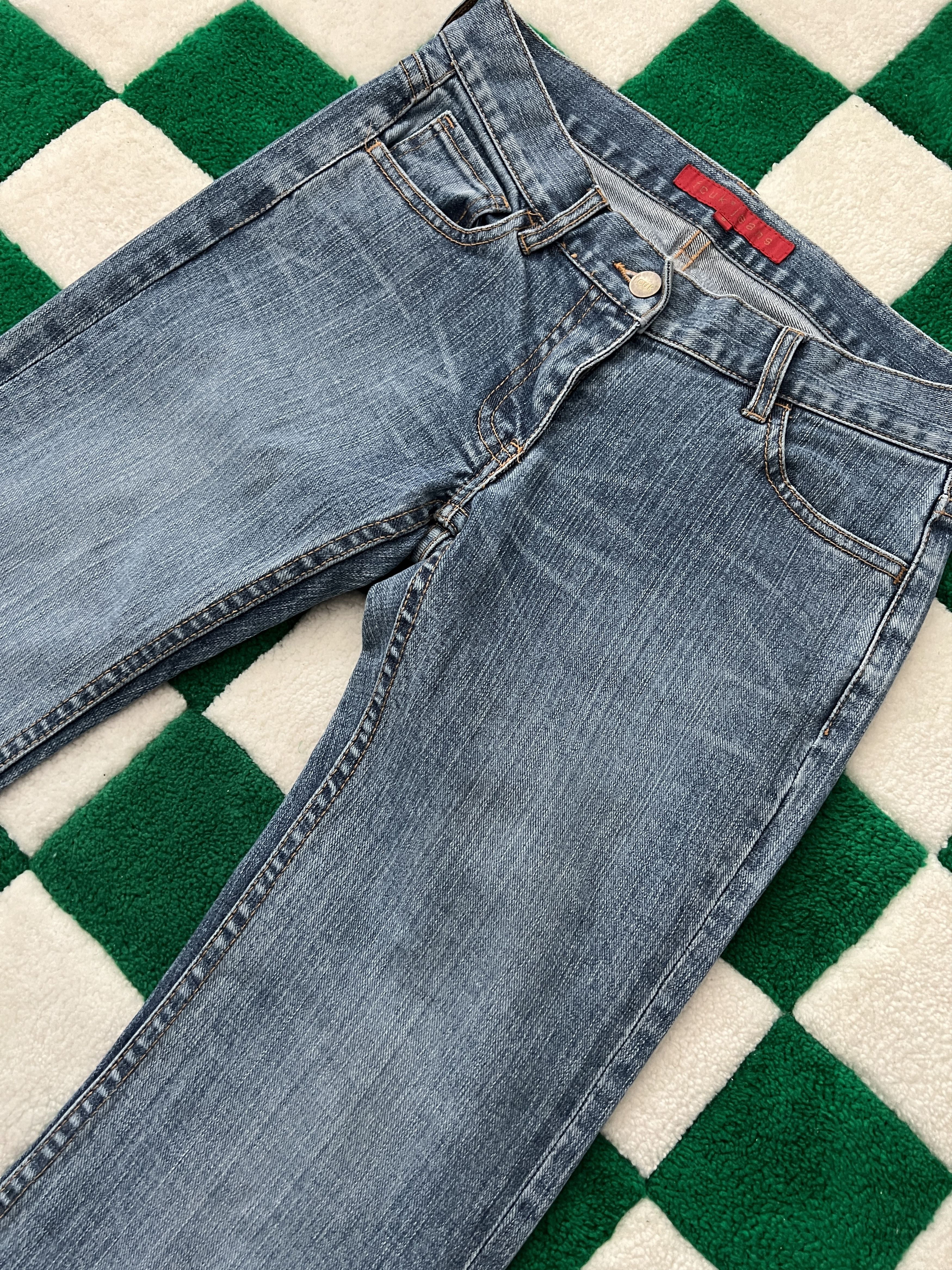 FCUK Vintage Fcuk Jeans Streetwear Jeans Flared Jeans Size 27" / US 4 / IT 40 - 9 Thumbnail