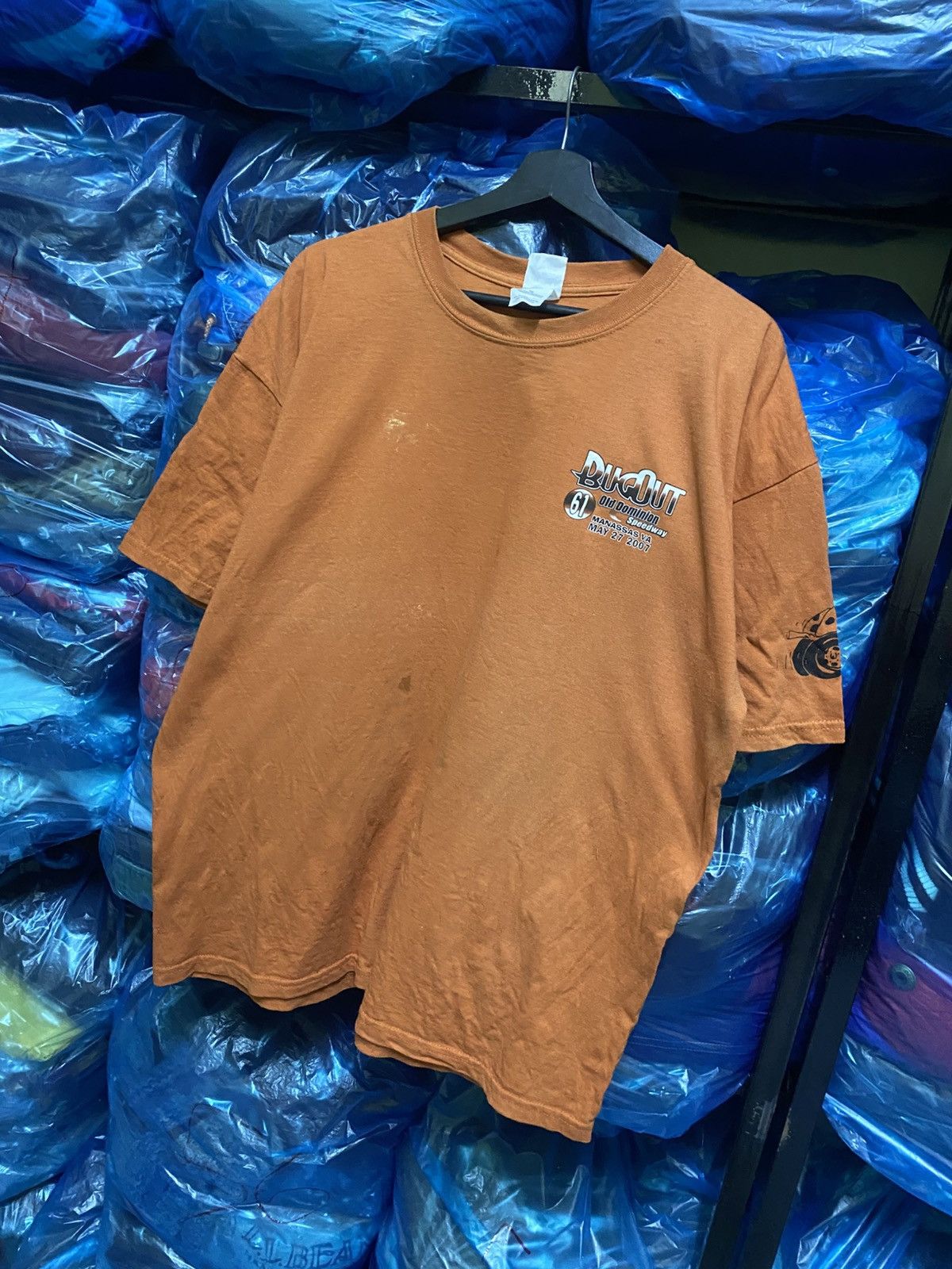 Vintage VINTAGE Y2K BUG OUT DOMINAN SPEEDWAY SHIRT Size US XL / EU 56 / 4 - 3 Thumbnail
