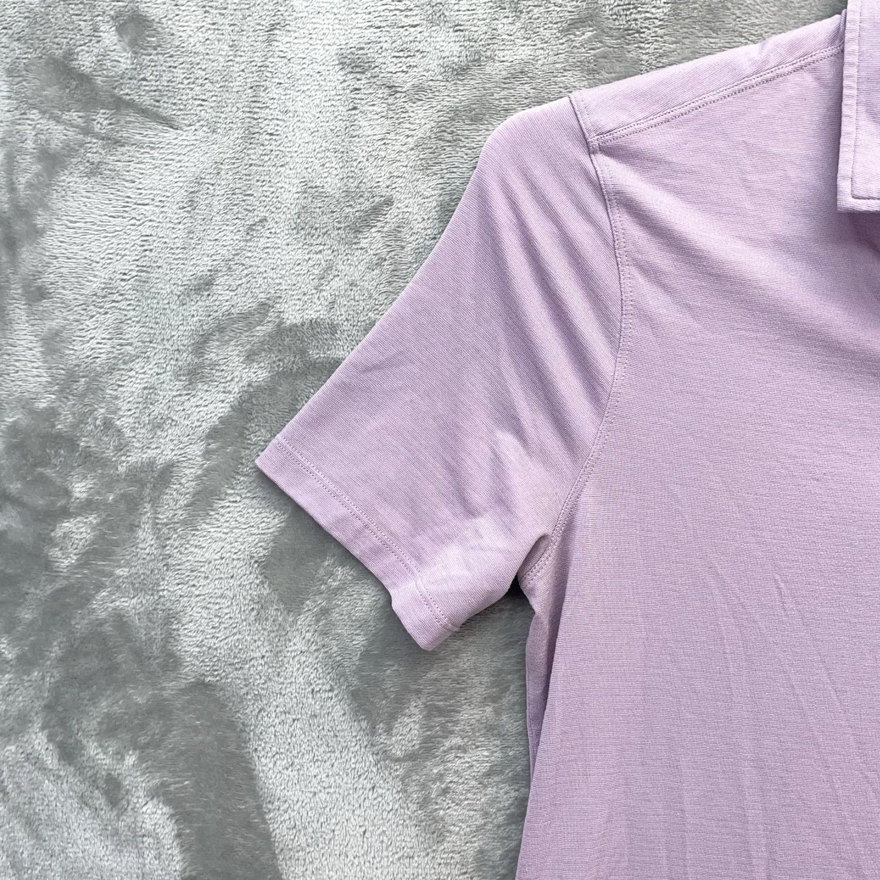 Lululemon Lululemon Shirt Polo Mens S Purple Solid Short Sleeve Preppy Golf Activewear Casual Size US S / EU 44-46 / 1 - 6 Thumbnail