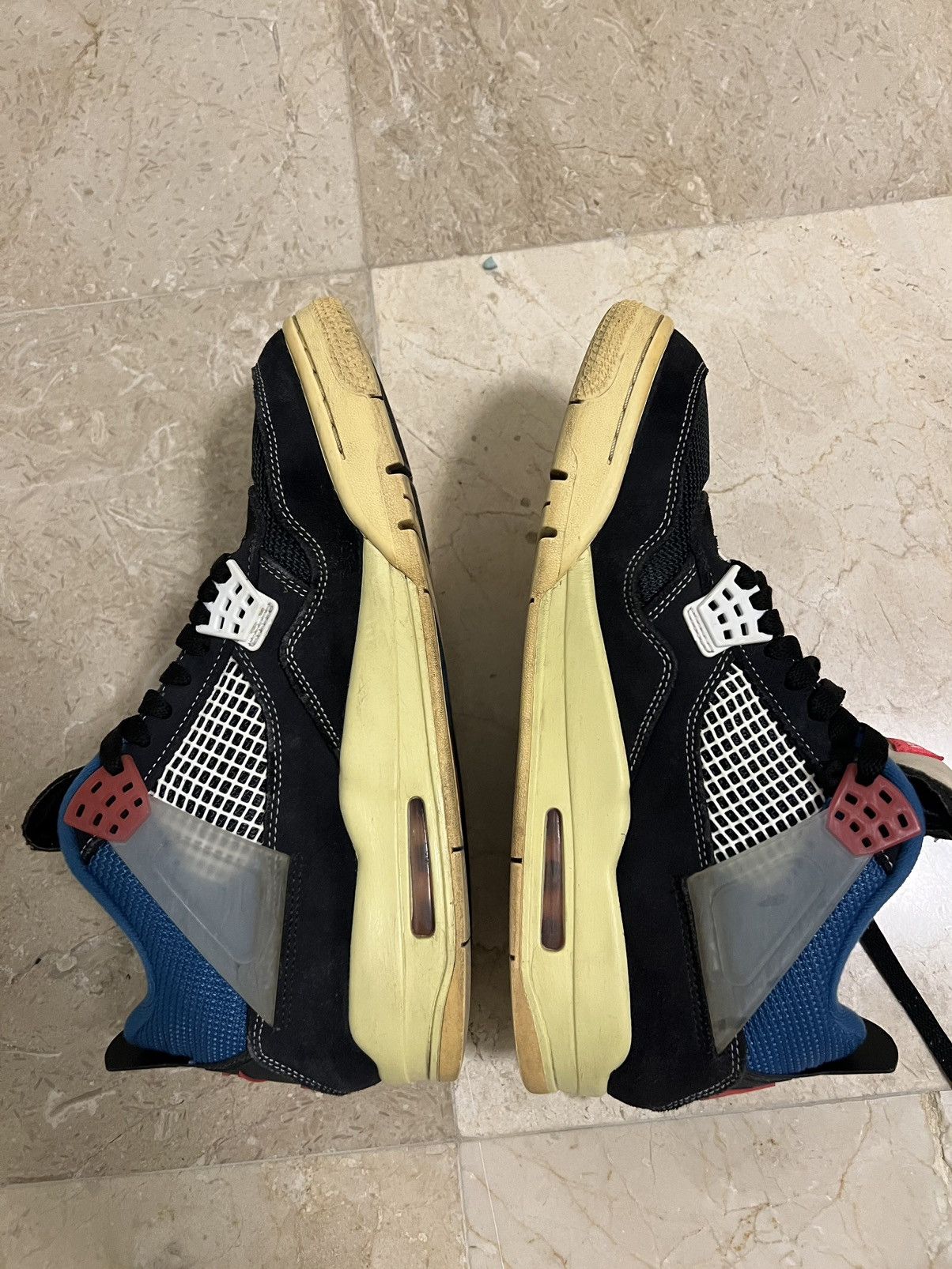 Jordan Brand × Union LA Jordan 4 Retro x Union Off Noir Size US 10.5 / EU 43-44 - 11 Thumbnail