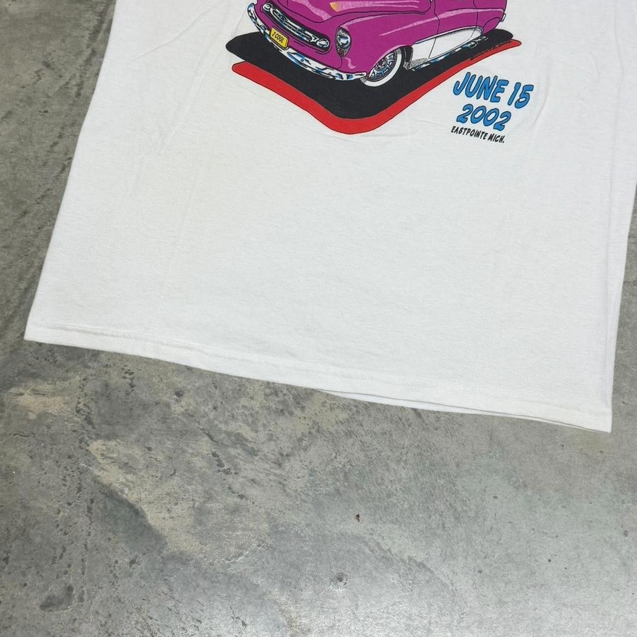 Gildan × Vintage Vintage 2002 Cruisin’ Gratiot Hotrod Racing T-Shirt Size US L / EU 52-54 / 3 - 3 Thumbnail