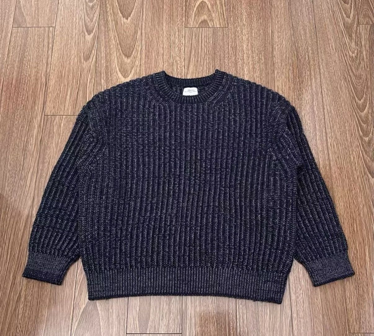 Visvim VISVIM AMPLUS CREW L/S (W/L) 20AW wool blend knit sweater Size US M / EU 48-50 / 2 - 1 Thumbnail