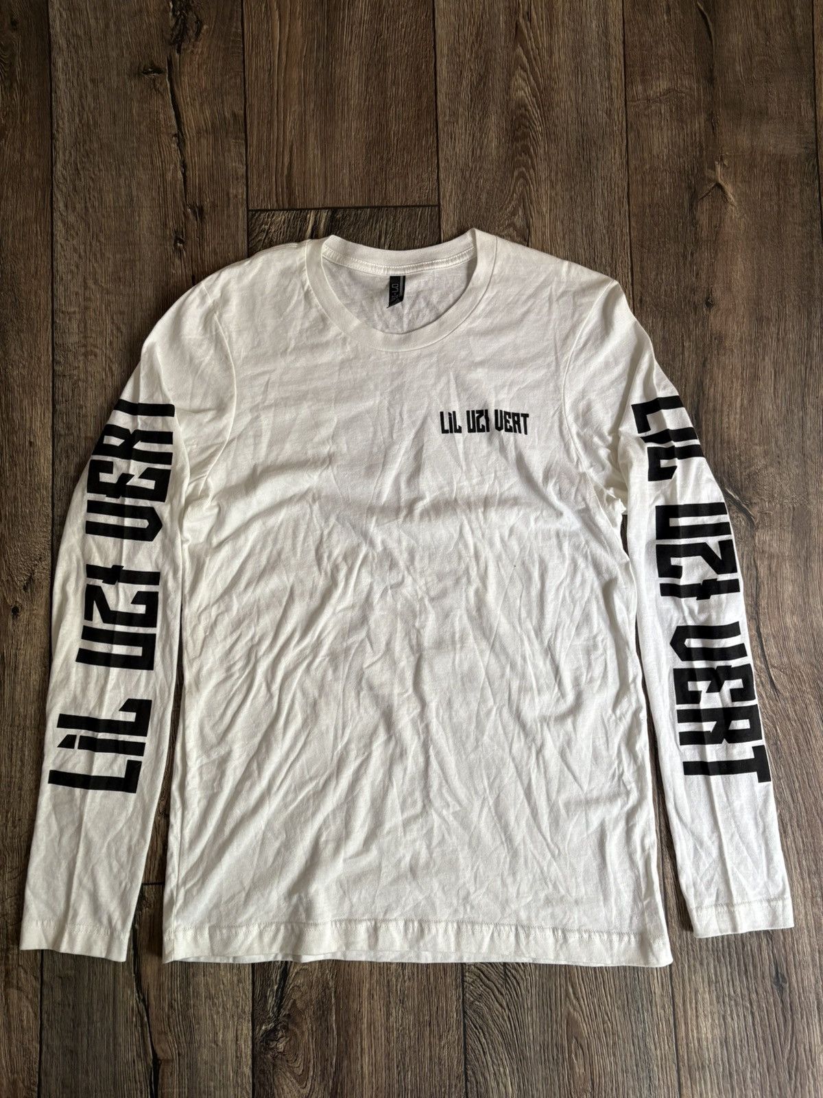 Lil Uzi Vert × Rap Tees Lil Uzi Vert 2017 Graphic Rap White Long Sleeve Shirt Size US M / EU 48-50 / 2 - 1 Thumbnail