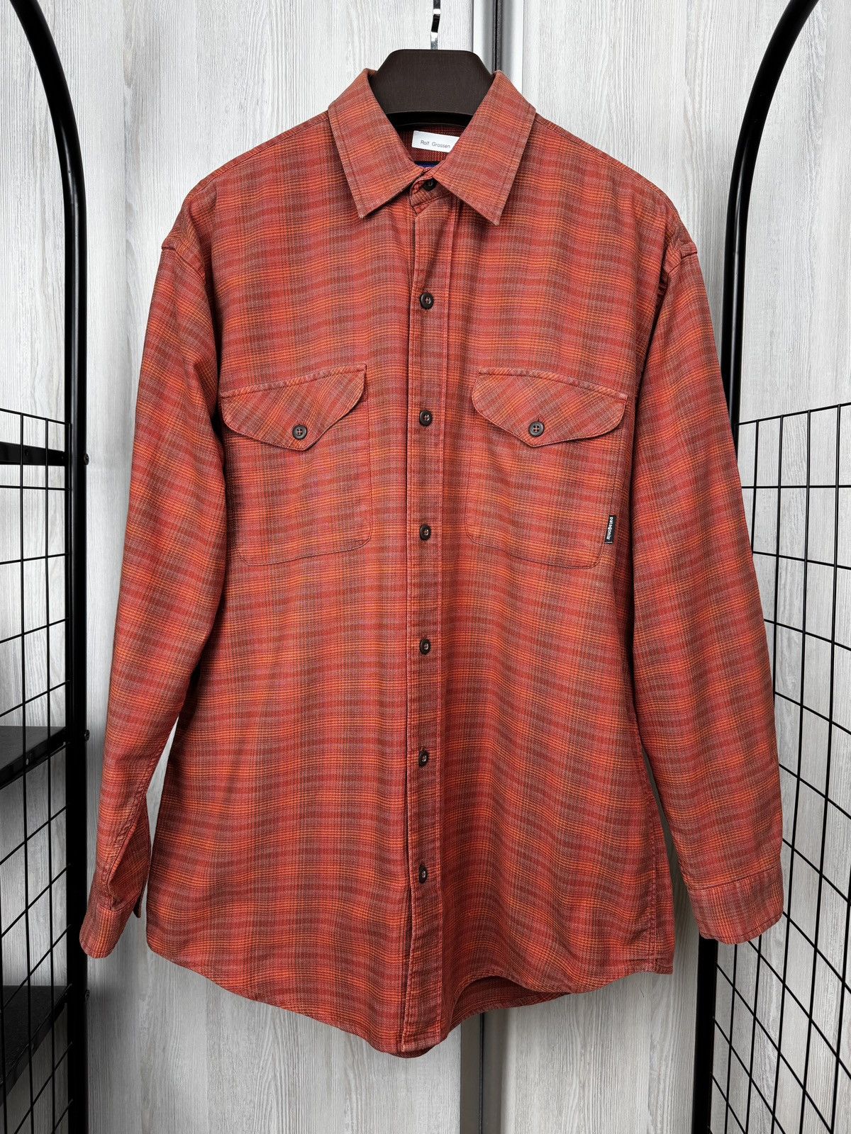 Patagonia Patagonia vintage red checkered flannel long sleeve shirt Size US M / EU 48-50 / 2 - 2 Thumbnail