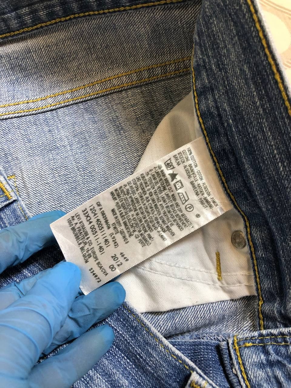 Levi's Vintage Levi's 511 Light Wash Blue Jeans 90s Size US 33 - 2 Thumbnail