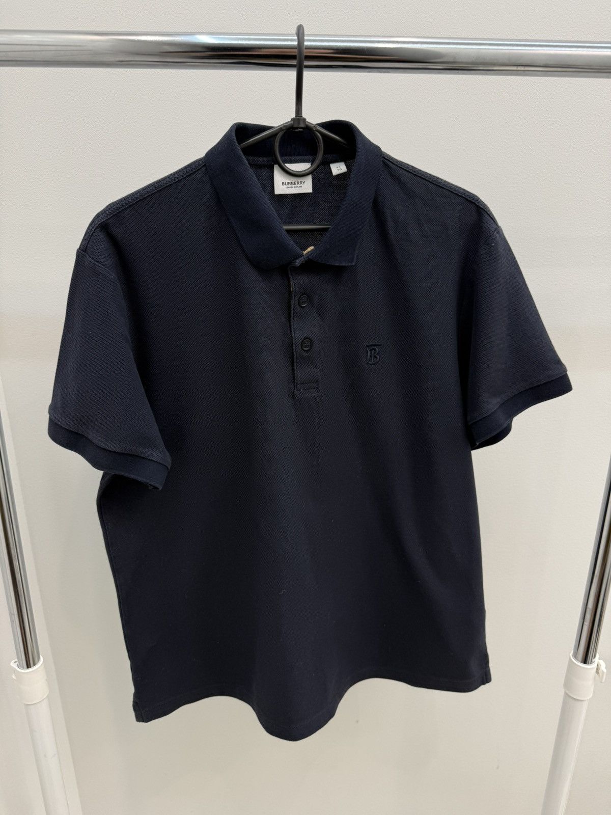 Burberry Burberry London Nova Check Logo Embroidered Polo Shirt Size US XL / EU 56 / 4 - 1 Thumbnail