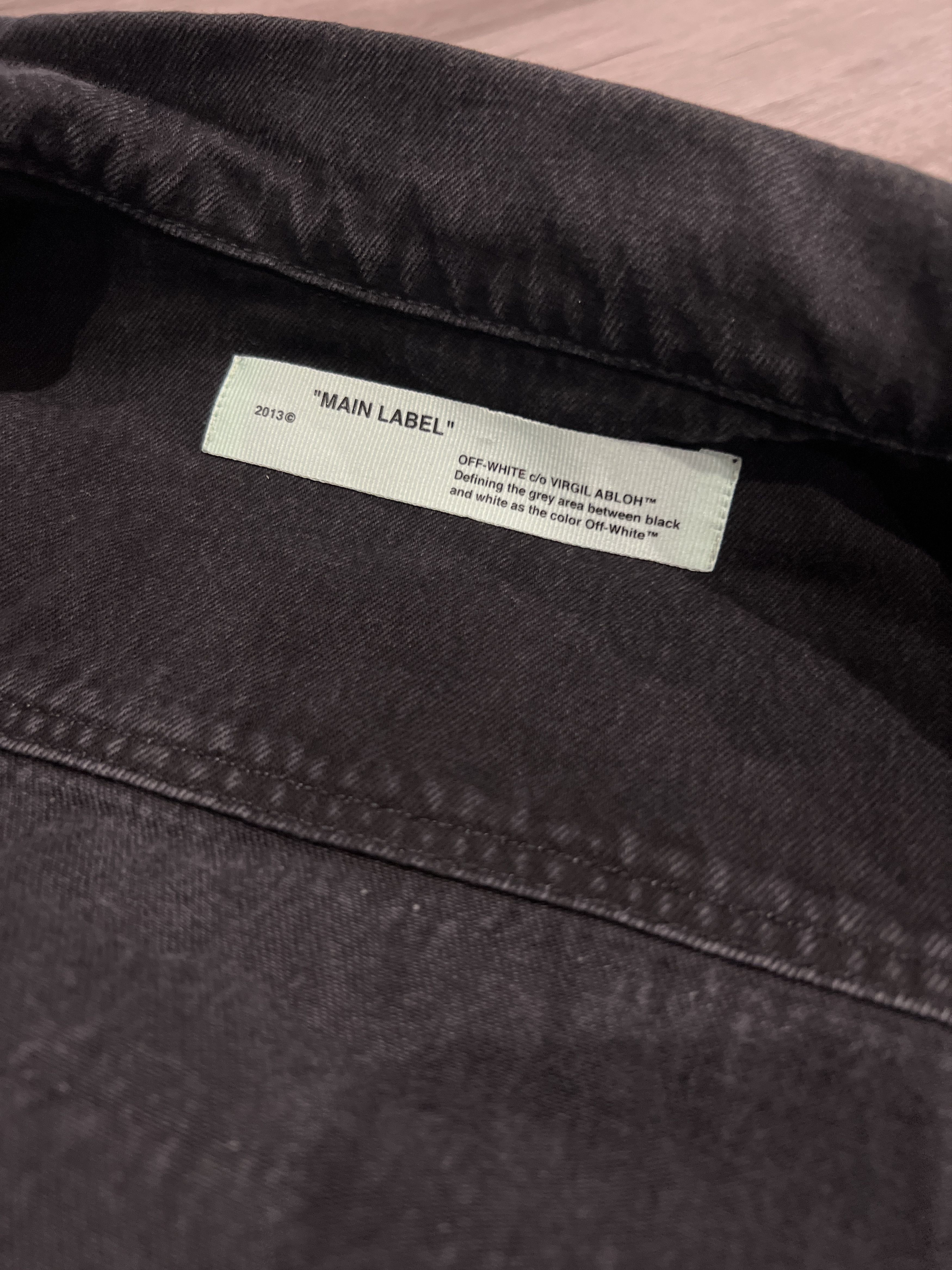 Designer × Off-White c/o Virgil Abloh 2019 Impressionism Denim Jacket Size US XXL / EU 58 / 5 - 3 Thumbnail