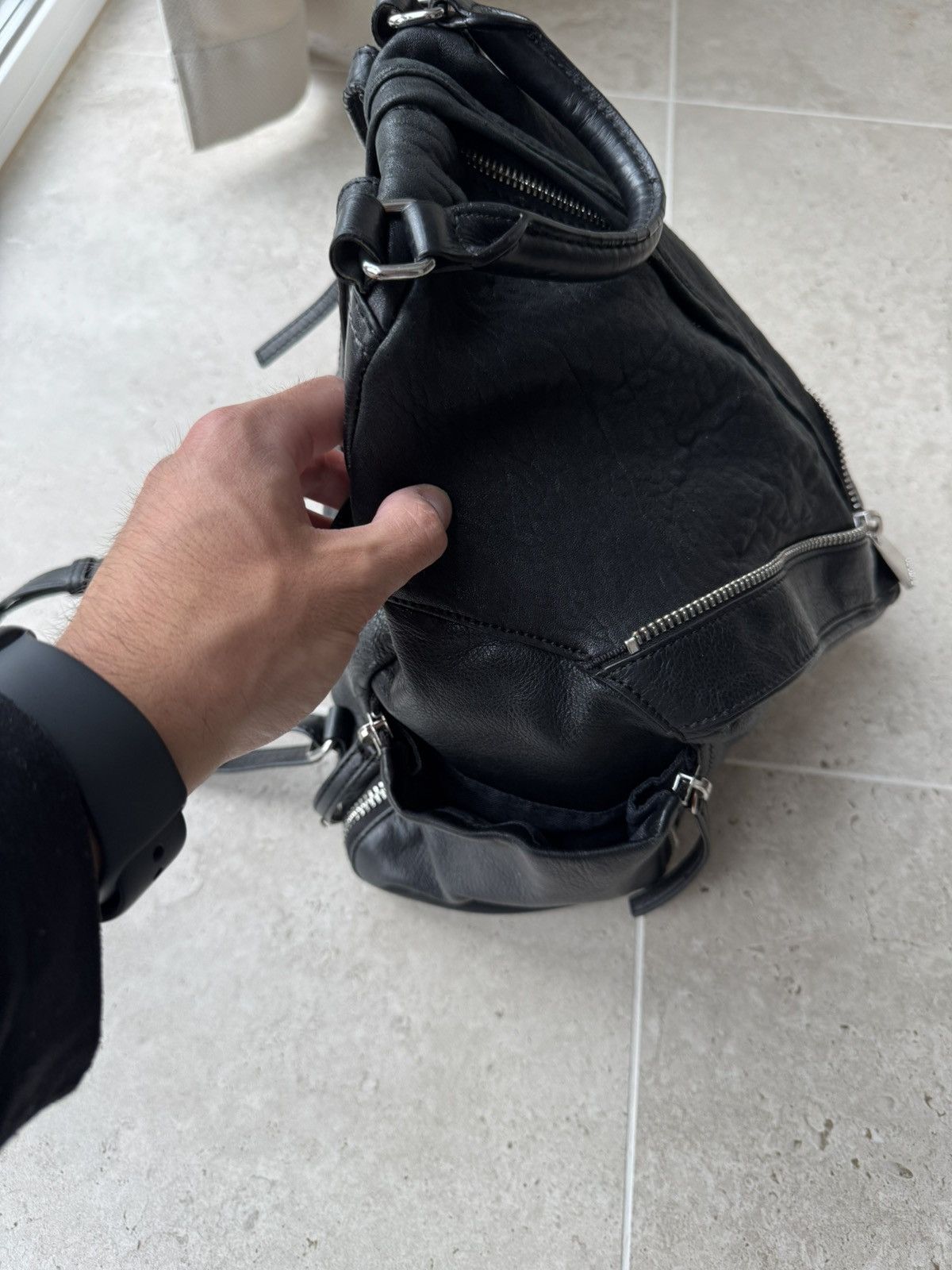 Diesel Diesel Zipper Backpack Size ONE SIZE - 5 Thumbnail