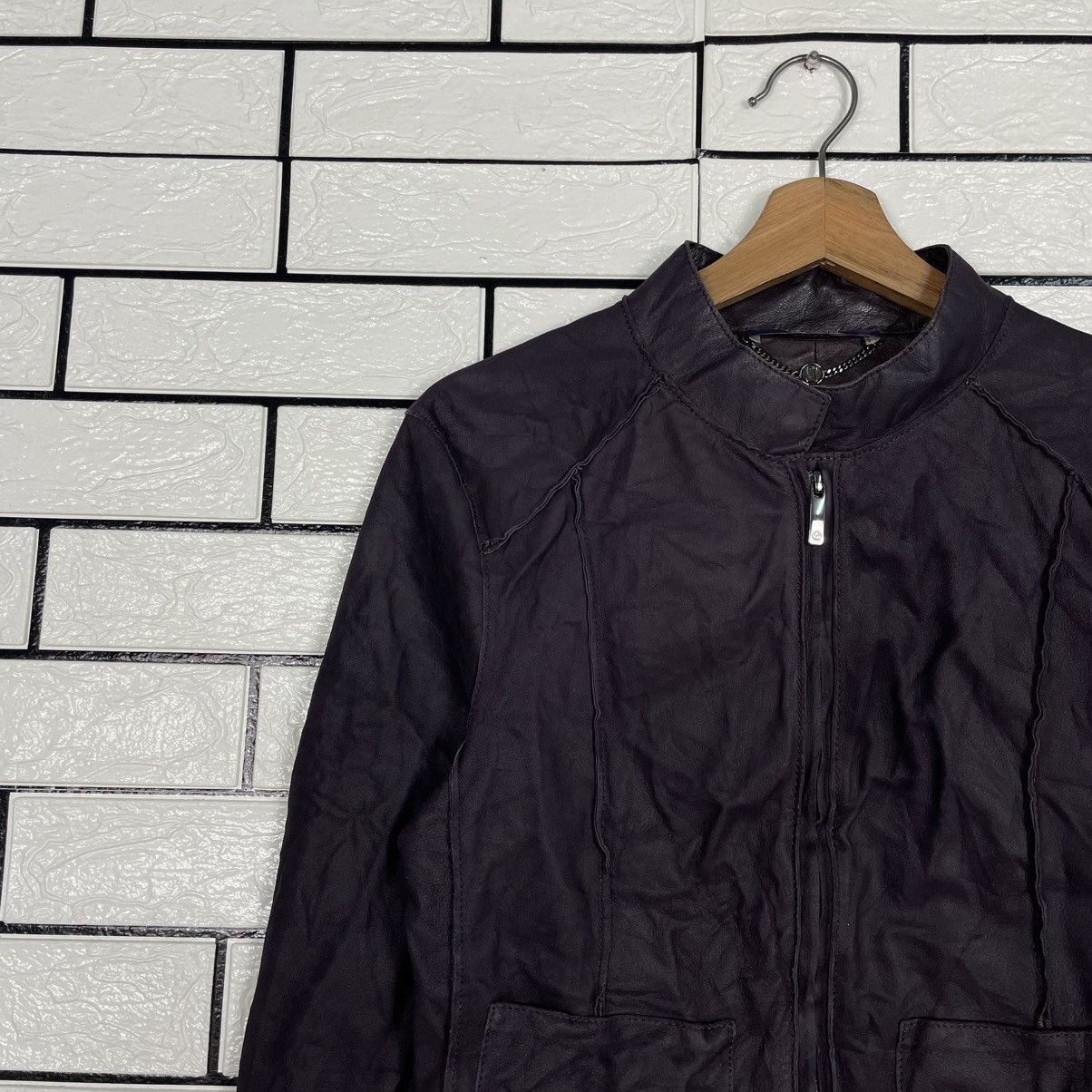 Laurel Laurel Crop Leather Jacket Size XS / US 0-2 / IT 36-38 - 6 Thumbnail