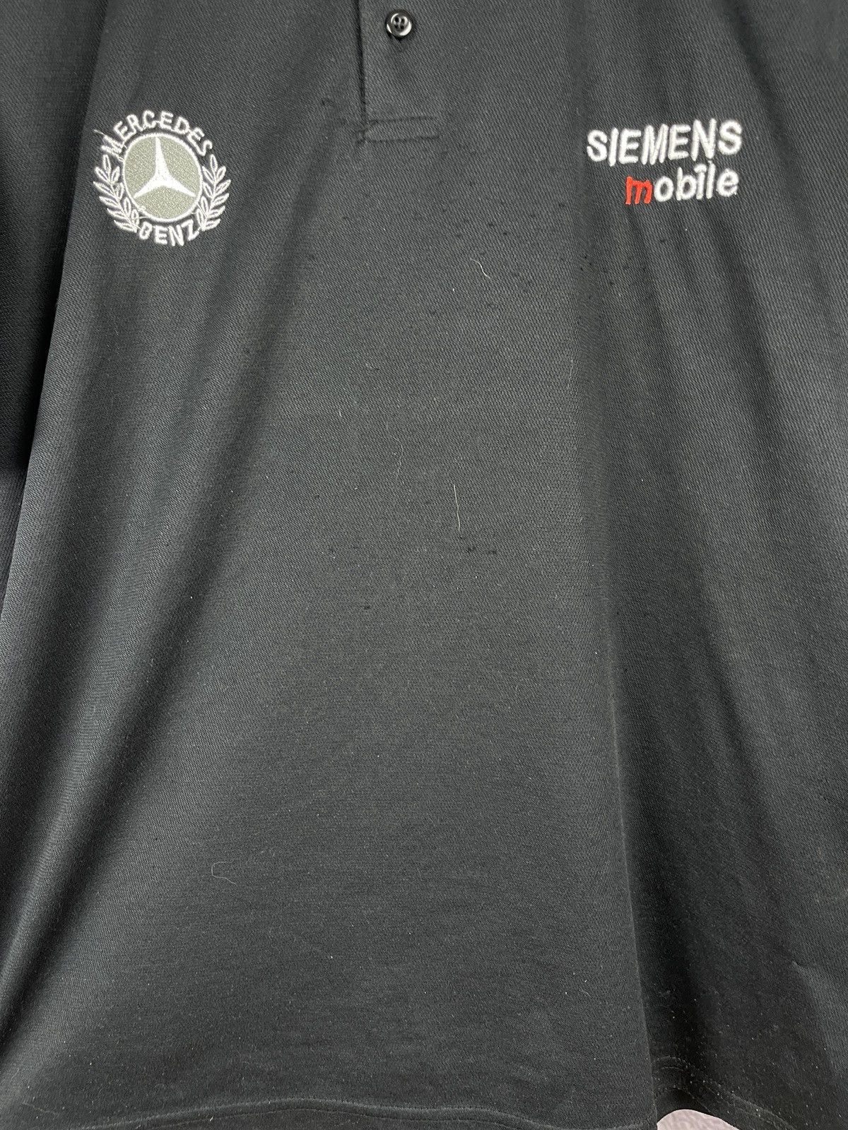 Formula 1 Mercedes McLaren F1 team Siemens Michelin polo tee shirt Size US XL / EU 56 / 4 - 10 Thumbnail