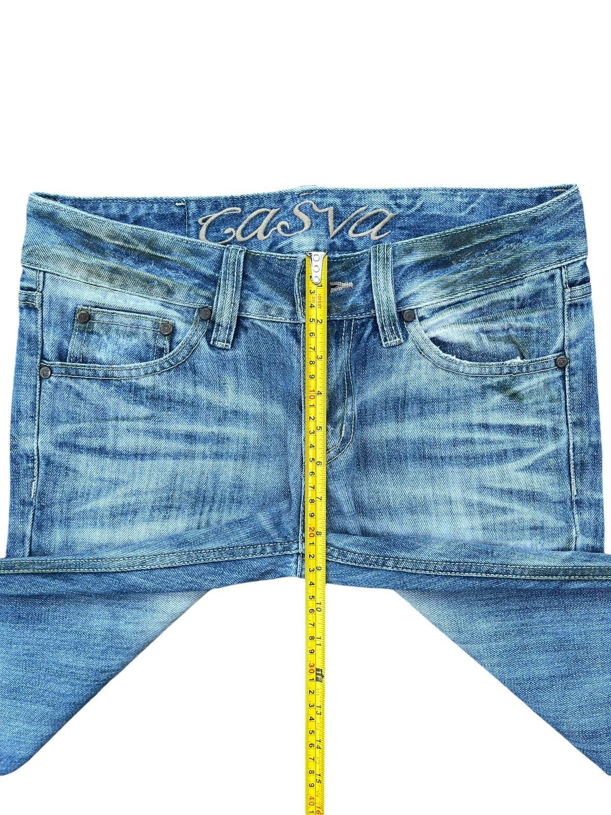 Japanese Brand Vintage Japanese Brand Blue Washed Distressed Straight Jeans Size US 31 - 14 Thumbnail