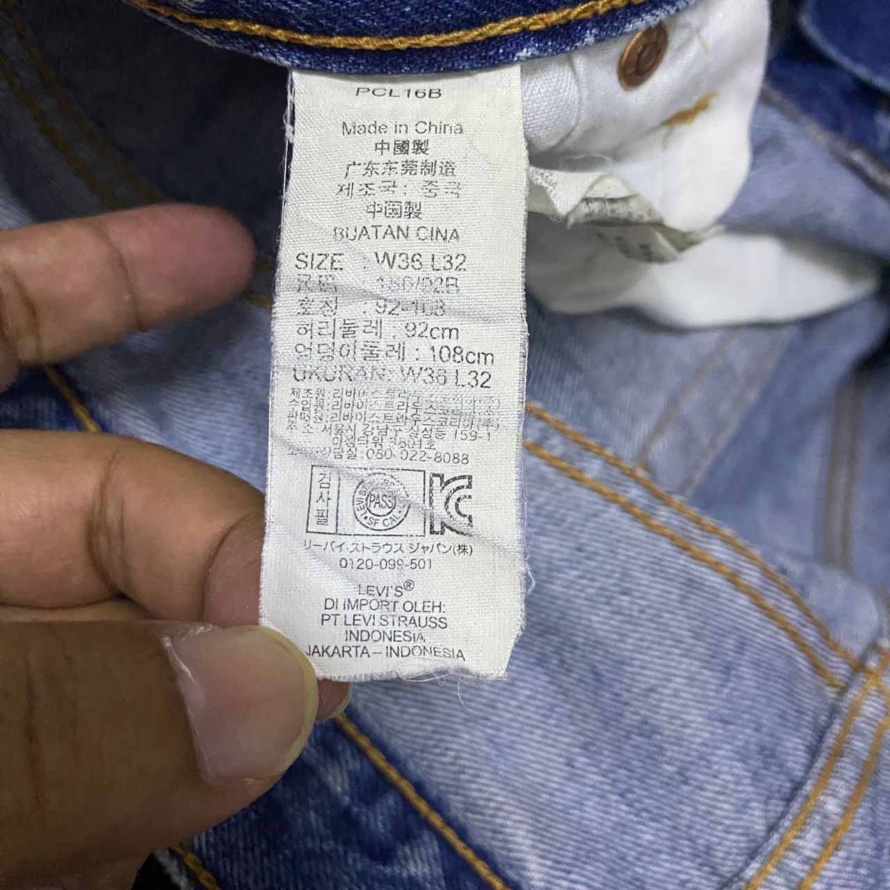 Levi's 💥Best Offer💥Vintage Levis 501 Wokers Distressed Denim Size US 36 / EU 52 - 12 Thumbnail