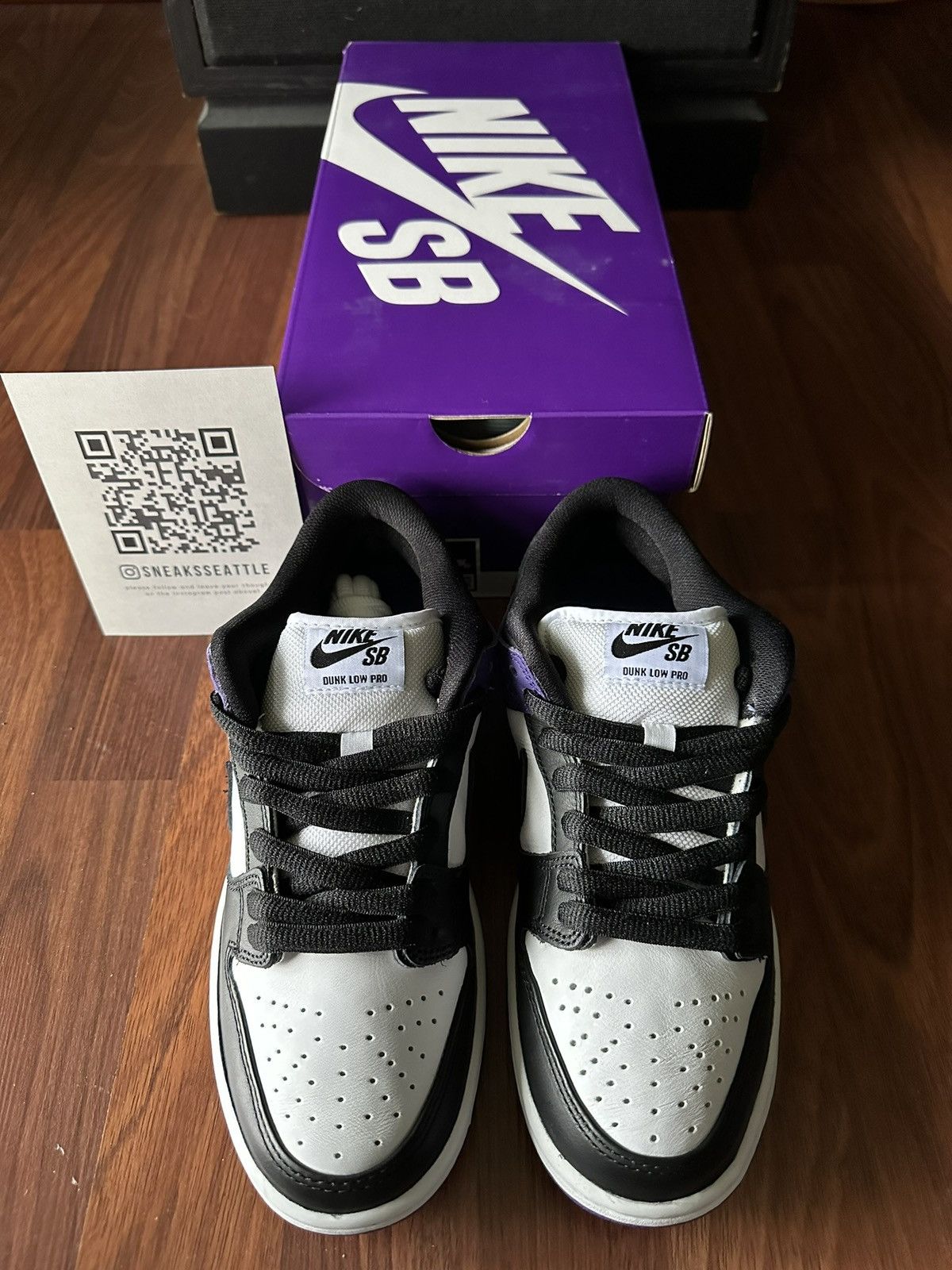 Nike Nike SB Dunk Low Court Purple Size 6.5M/8W BQ6817-500 Size US 6.5 / EU 39-40 - 3 Thumbnail
