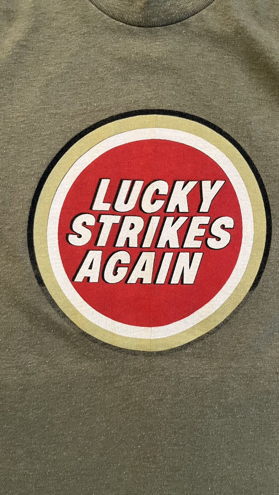 Other 80s Lucky Strike “Lucky Strikes Again” Cigarettes Tee Size US S / EU 44-46 / 1 - 5 Thumbnail