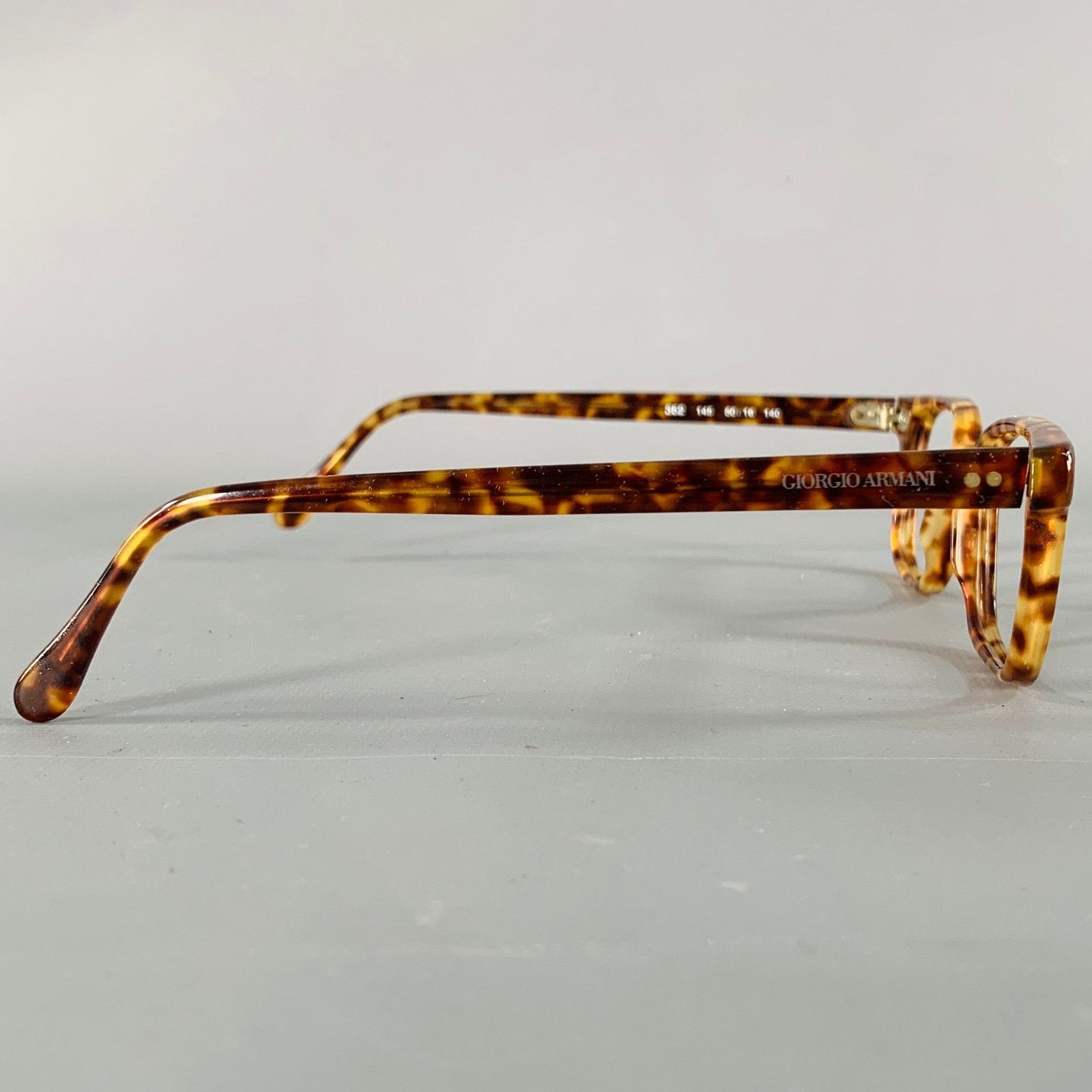 Giorgio Armani GIORGIO ARMANI Brown Tortoiseshell Acetate Frames Size ONE SIZE - 2 Thumbnail