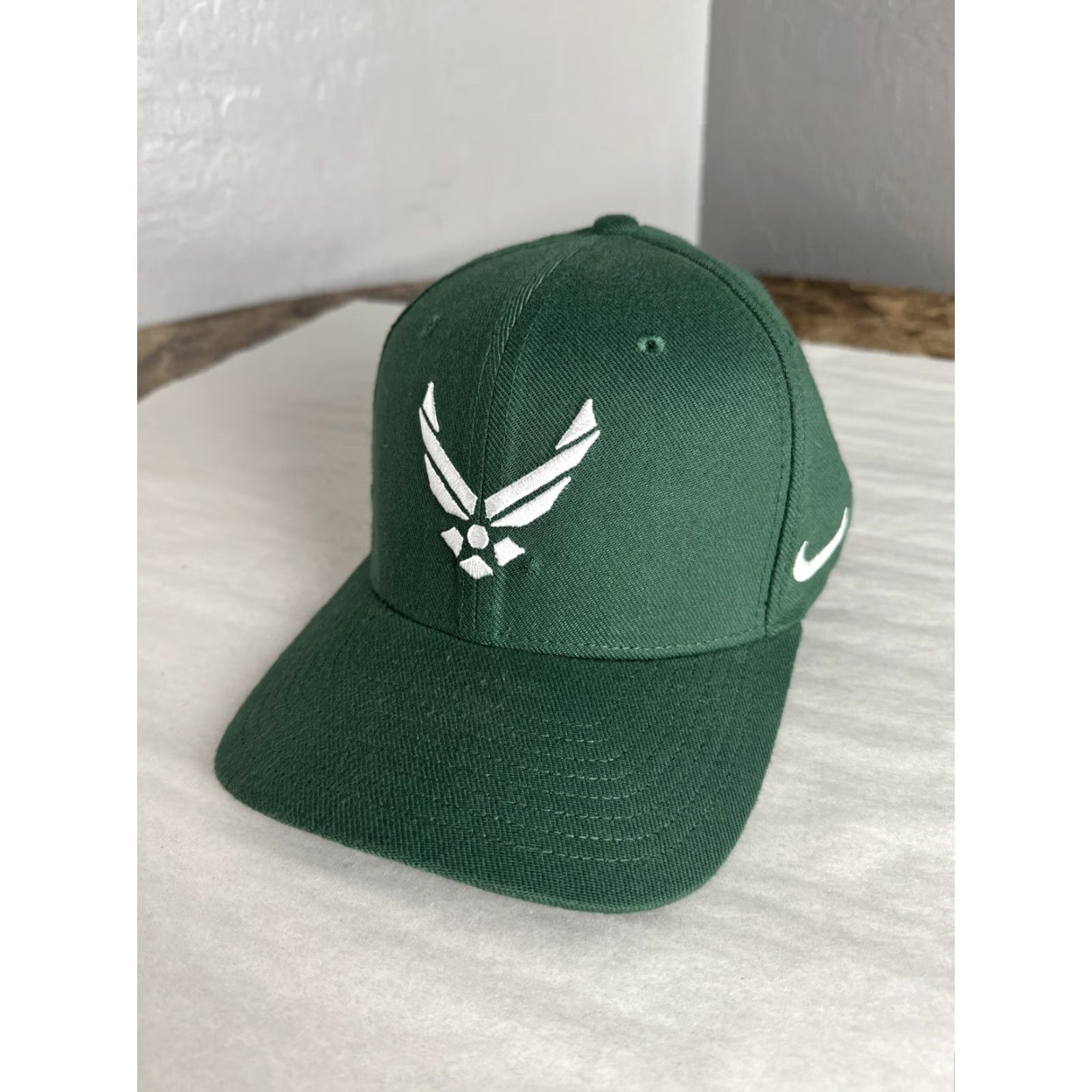 Nike Nike Cap Hat Classic 99 US Air Force Wings Green Baseball Sideline Football Hat Men One Size Cap Size ONE SIZE - 2 Thumbnail