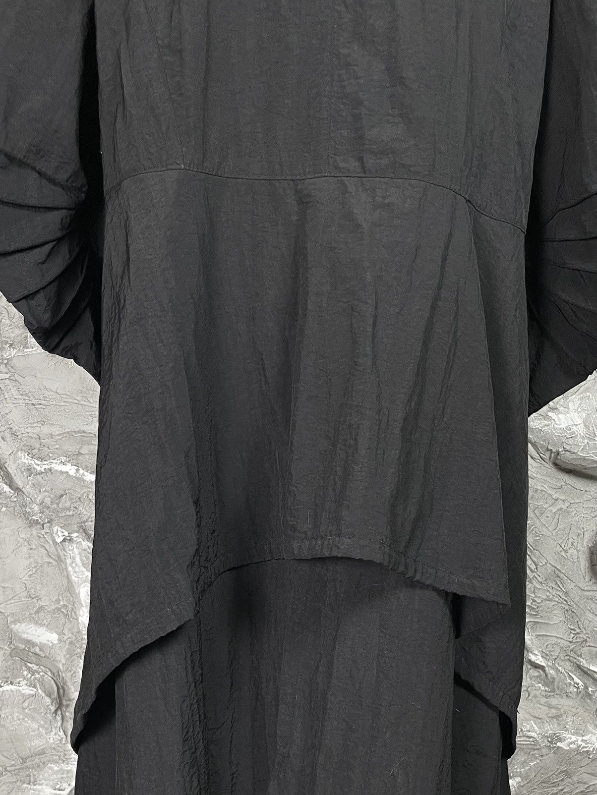 Japanese Brand × Junya Watanabe × Le Grande Bleu (L.G.B.) Vintage Nylon Coat Huge Hood Yohji Issey Miyake Archive Vibe Size US M / EU 48-50 / 2 - 13 Thumbnail