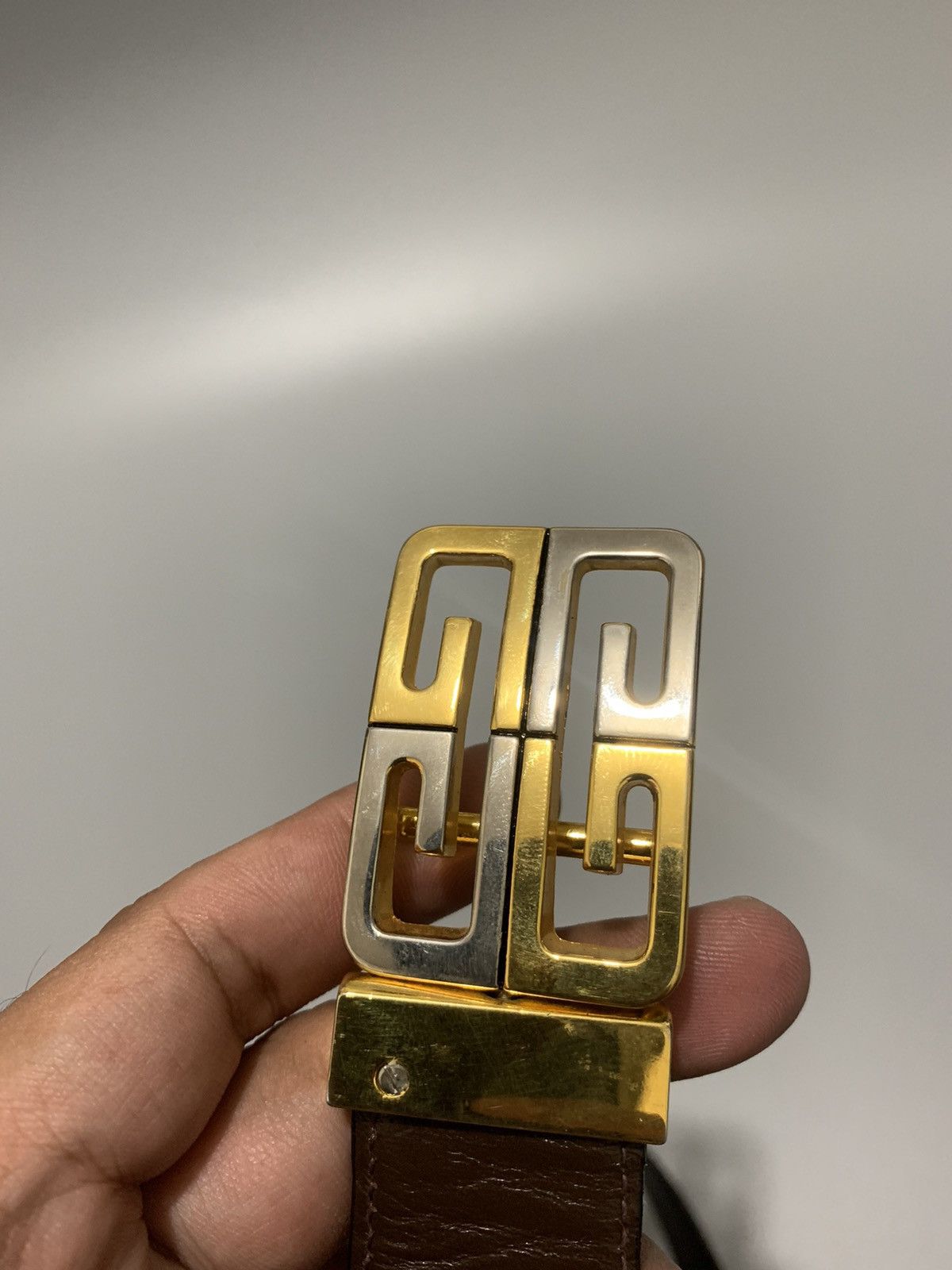 Givenchy Givenchy Quadruple G Buckle Design Belt Size ONE SIZE - 4 Thumbnail