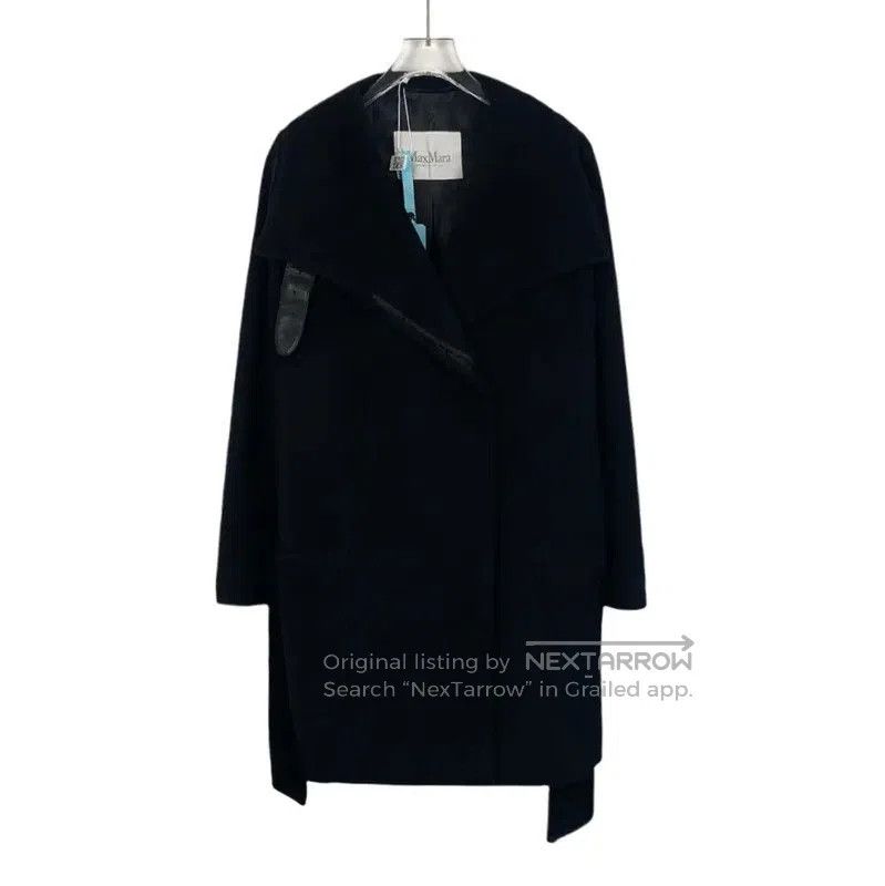 Max Mara MaxMara Black Cashmere Coat for Women . Size S / US 4 / IT 40 - 1 Thumbnail