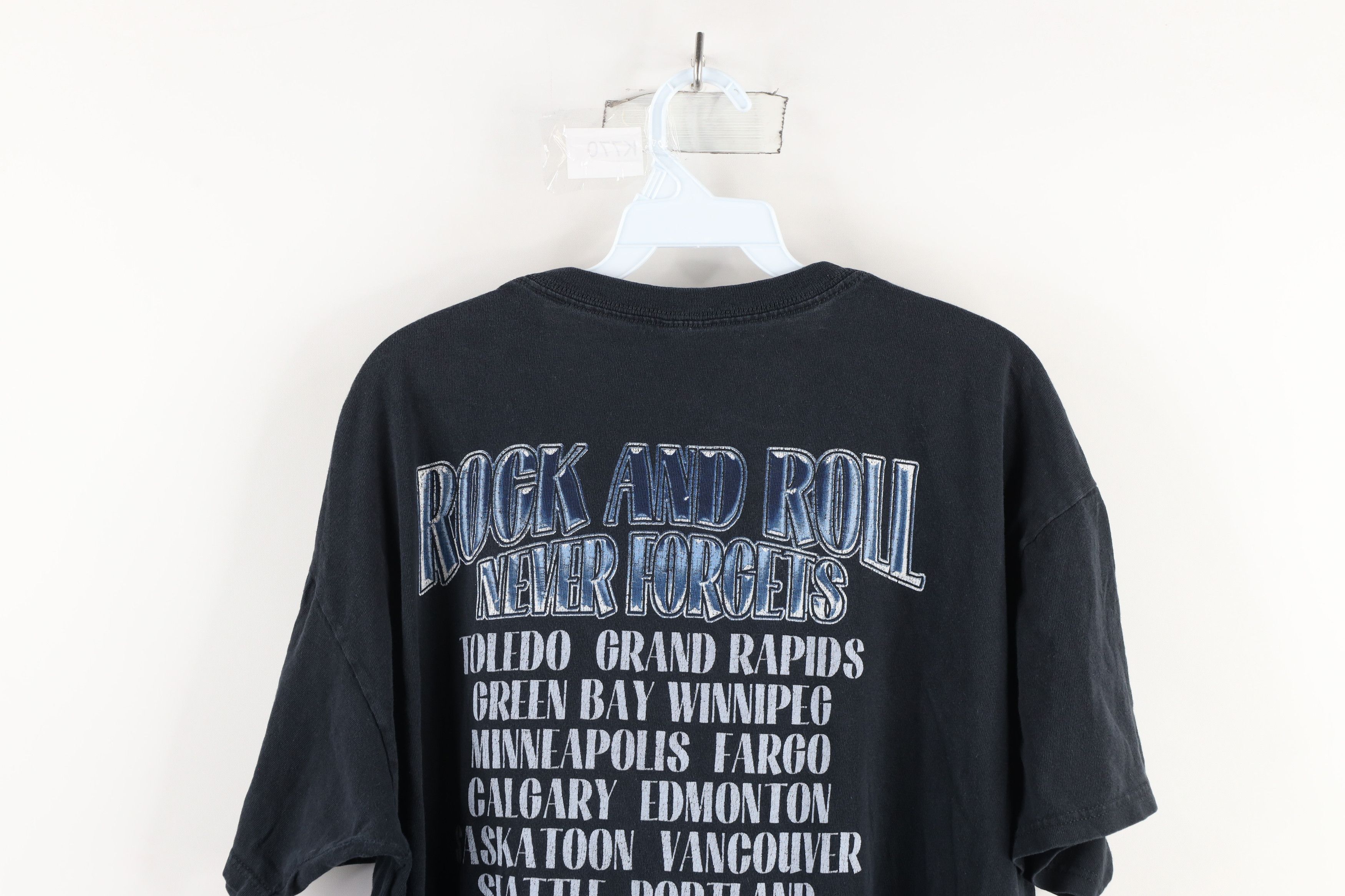 Vintage Vintage Y2K Seger And The Silver Bullet Band T-Shirt Black Size US XL / EU 56 / 4 - 13 Thumbnail