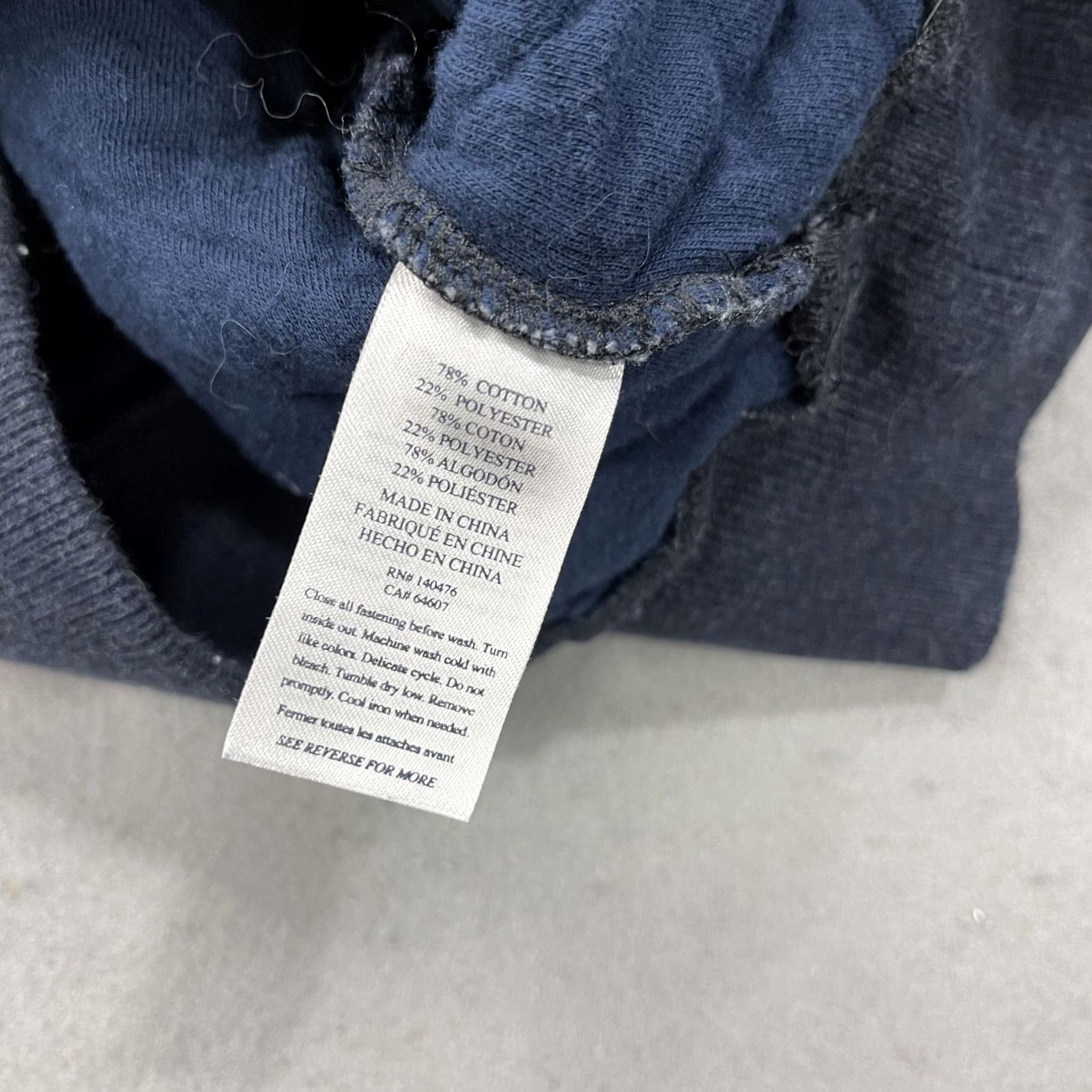 Faherty Faherty Jacket Mens Medium Blue Quilted Snap T Pullover Cotton Blend Mock Neck Mens Jacket Quilted Blue Faherty Size US M / EU 48-50 / 2 - 5 Thumbnail