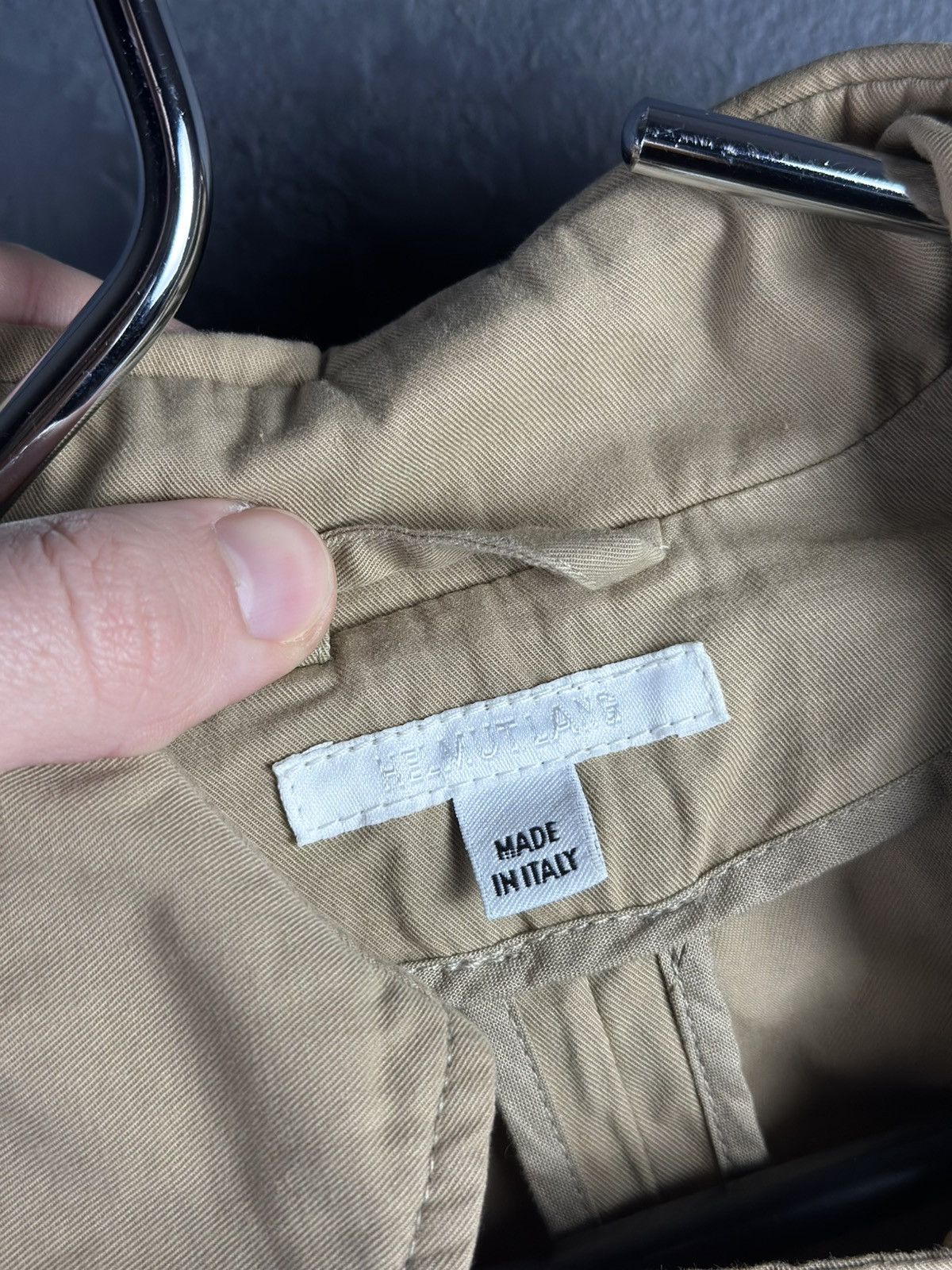 Helmut Lang Vintage Helmut Lang Trench Coat Size 38 Size XS / US 0-2 / IT 36-38 - 7 Thumbnail