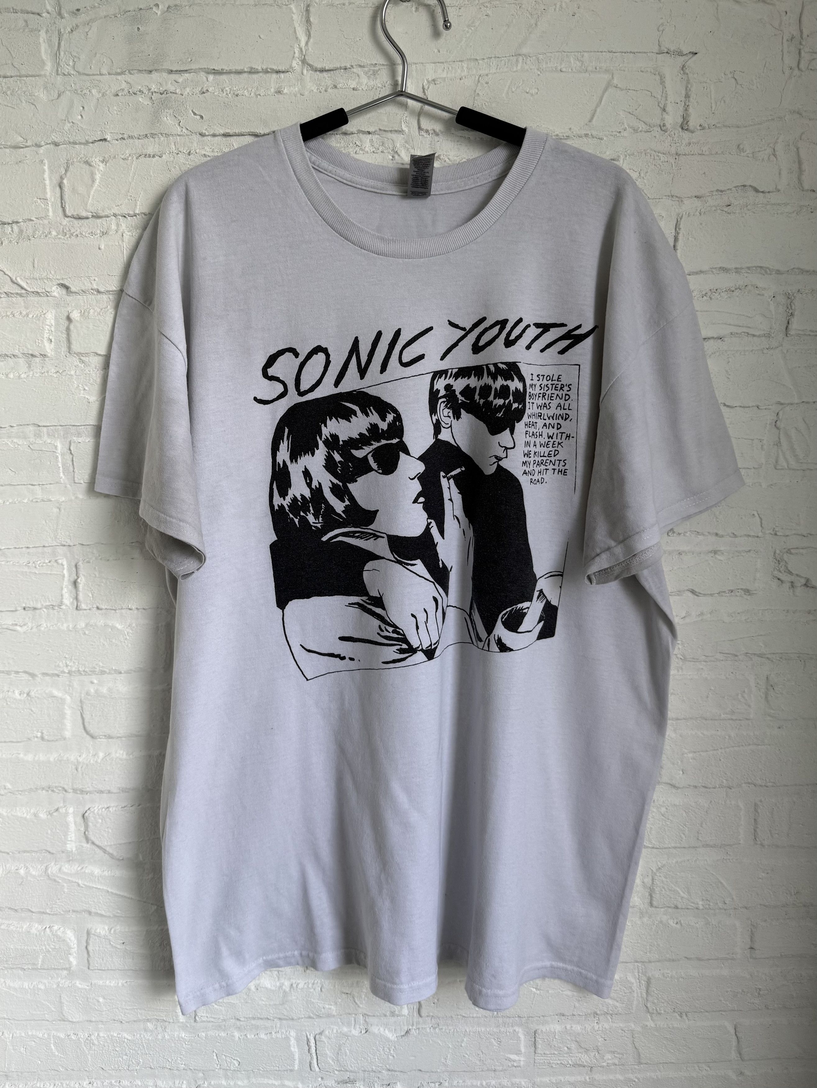 Band Tees × Gildan SONIC YOUTH CICCONE YOUTH WHITEY T-SHIRT | Grailed