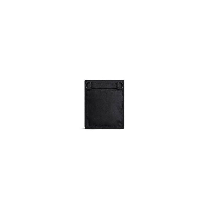 Balenciaga o1tr1nto0526 Size: OS / Army Small Pouch With Strap Black Size ONE SIZE - 6 Thumbnail