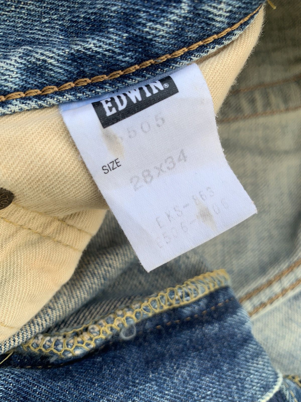 Kapital VINTAGE 505X SELVEDGE FADED JAPANESE DISTRESSED DENIM Size US 28 / EU 44 - 22 Thumbnail