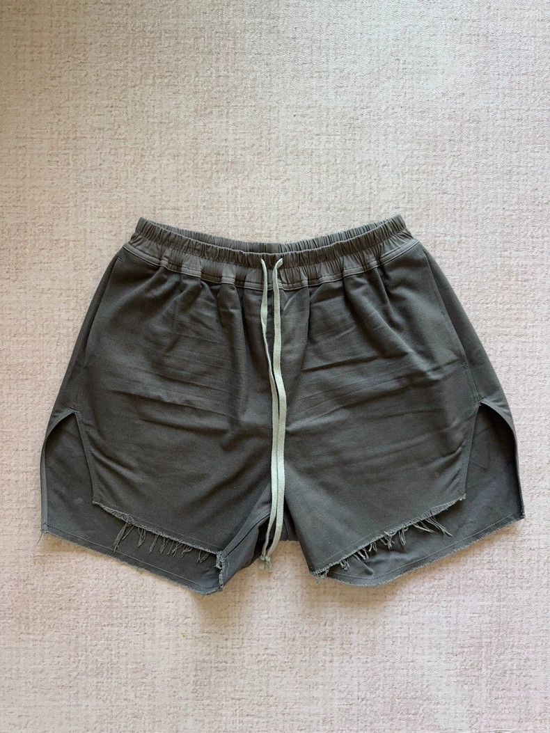 Rick Owens Rick Owens 25SS Ruched Drawstring Shorts Size US 33 - 1 Thumbnail